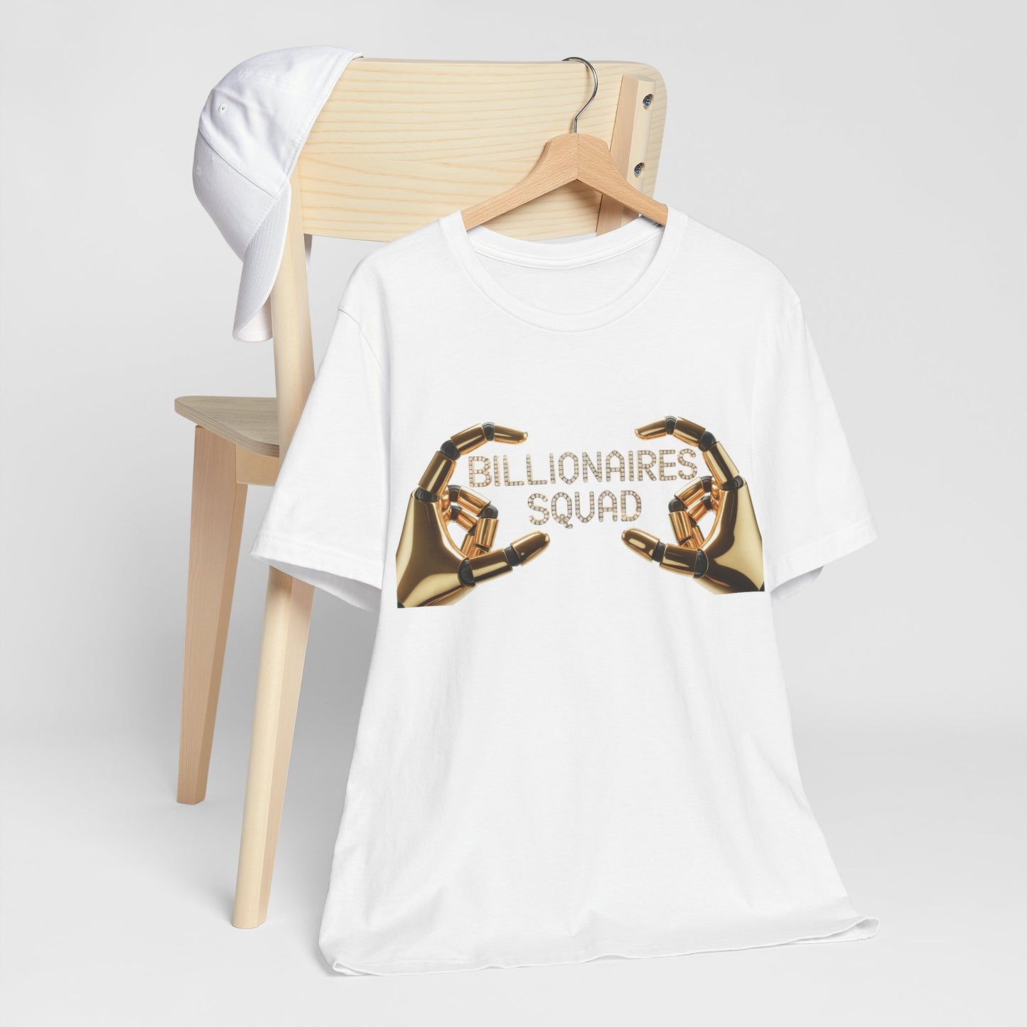 Billionaires Squad Graphic Tee, Unisex Jersey T-Shirt, Casual Wear, Gift for Entrepreneurs, Trendy Streetwear