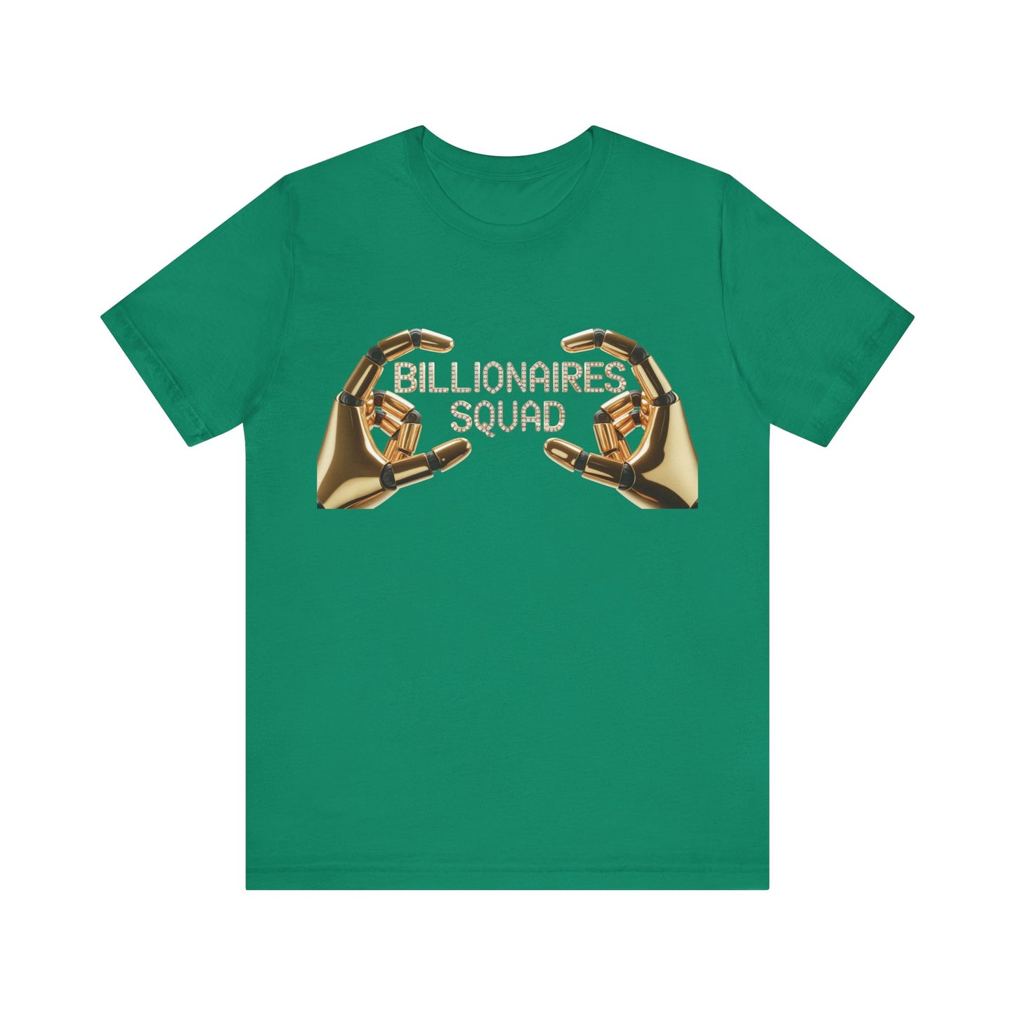 Billionaires Squad Graphic Tee, Unisex Jersey T-Shirt, Casual Wear, Gift for Entrepreneurs, Trendy Streetwear