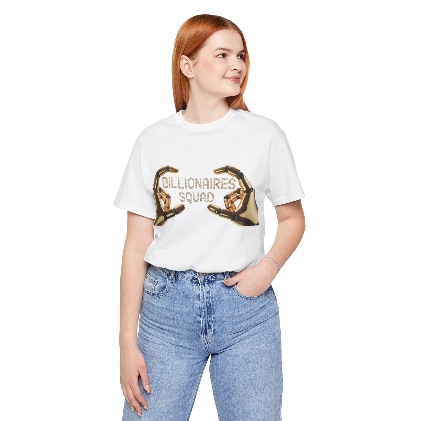 Billionaires Squad Graphic Tee, Unisex Jersey T-Shirt, Casual Wear, Gift for Entrepreneurs, Trendy Streetwear