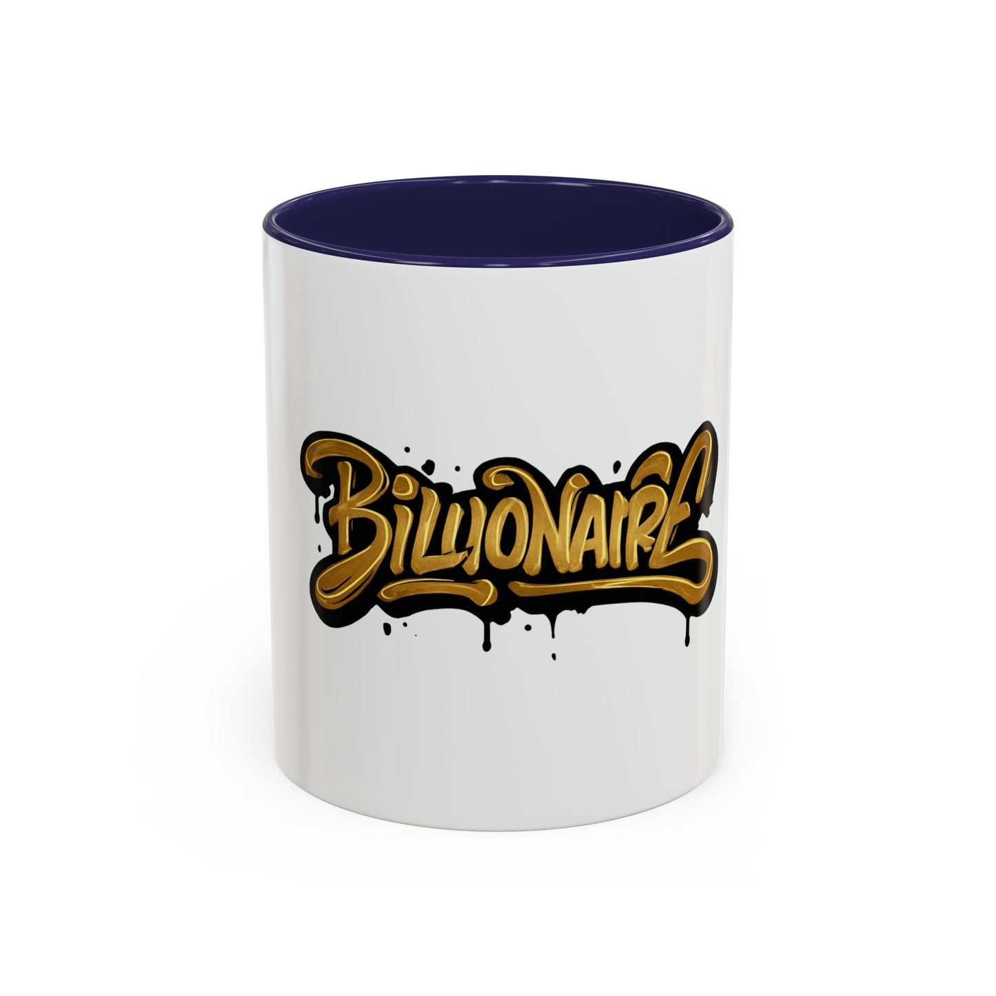 Billionaire Accent Coffee Mug, Unique Gift for Entrepreneurs, Coffee Lover Gift.