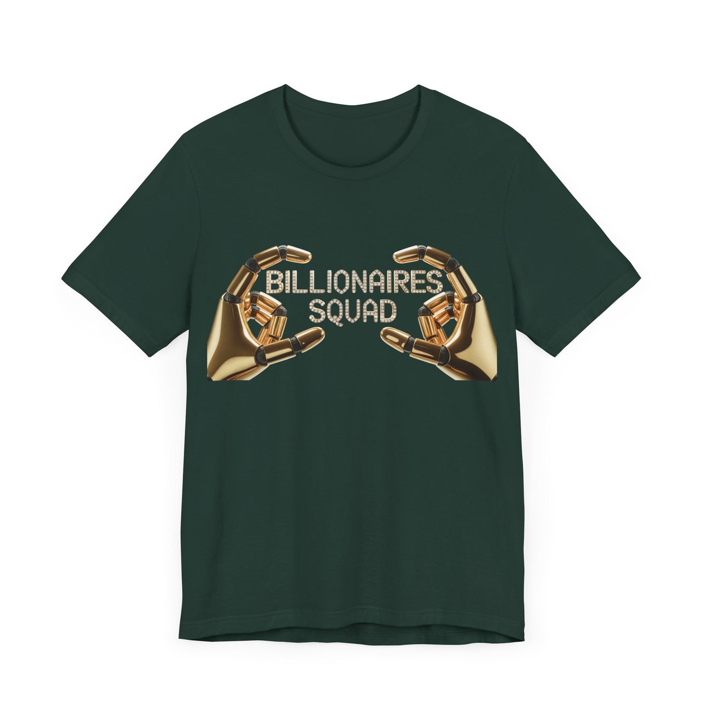 Billionaires Squad Graphic Tee, Unisex Jersey T-Shirt, Casual Wear, Gift for Entrepreneurs, Trendy Streetwear
