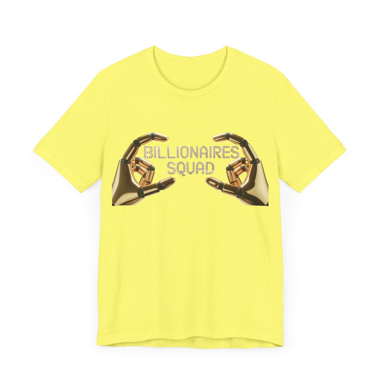 Billionaires Squad Graphic Tee, Unisex Jersey T-Shirt, Casual Wear, Gift for Entrepreneurs, Trendy Streetwear