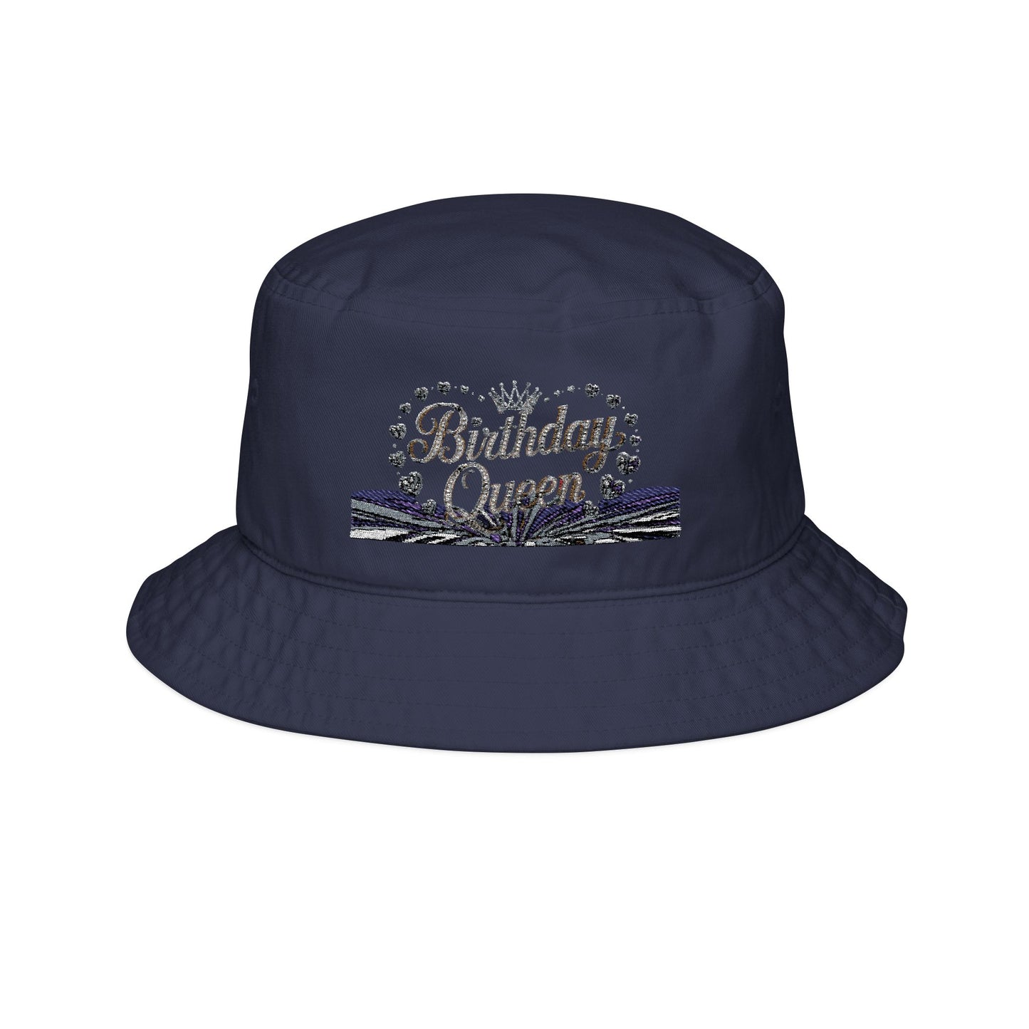 Birthday Queen Bucket Hat, Fun Party Accessory, Embroidered Hat, Outdoor Celebration Gear, Gift for Her, Festival Wear