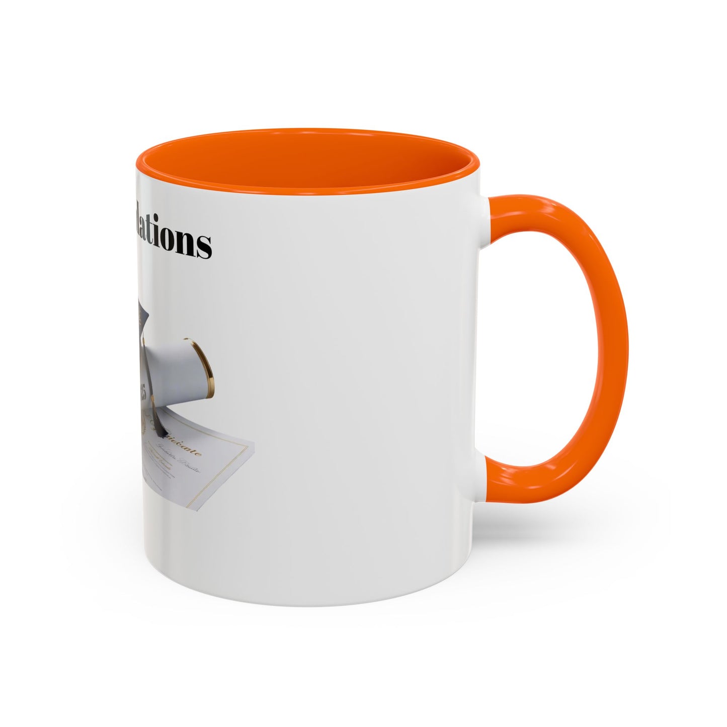 Accent Coffee Mug – Sip Bold. Live Loud.