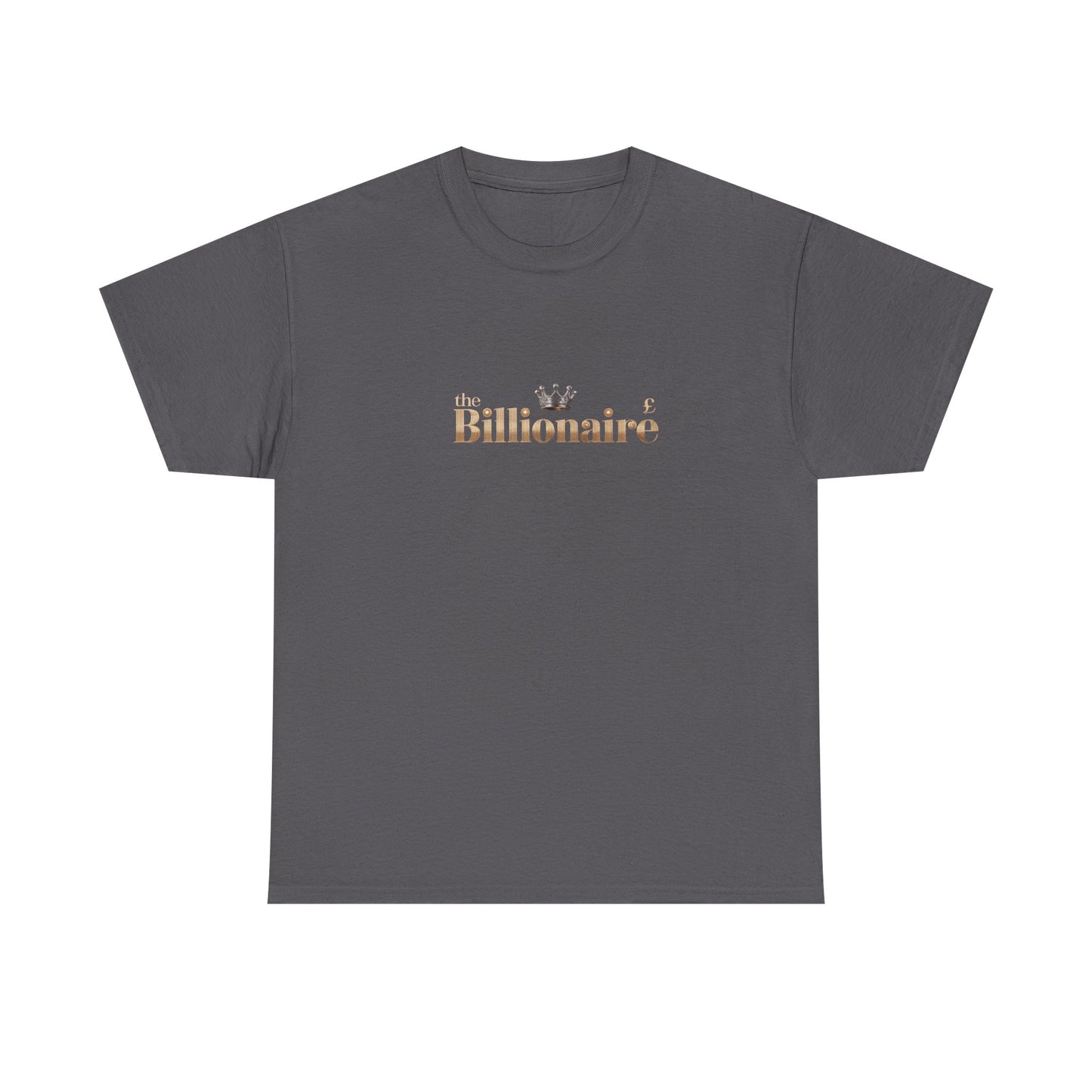 Billionaire Crown Tee | Unisex Cotton Shirt, Casual Wear, Gift for Entrepreneurs, Birthday Present, Fashion Staple