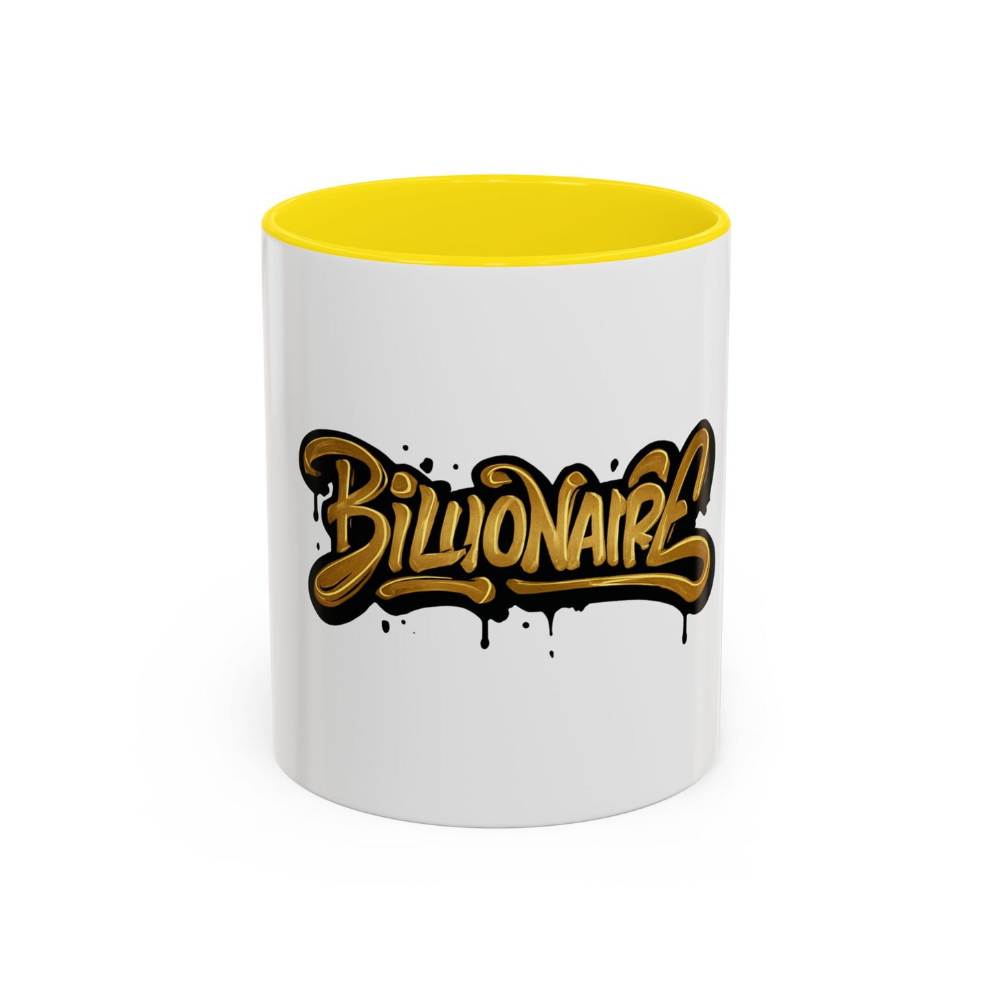 Billionaire Accent Coffee Mug, Unique Gift for Entrepreneurs, Coffee Lover Gift.