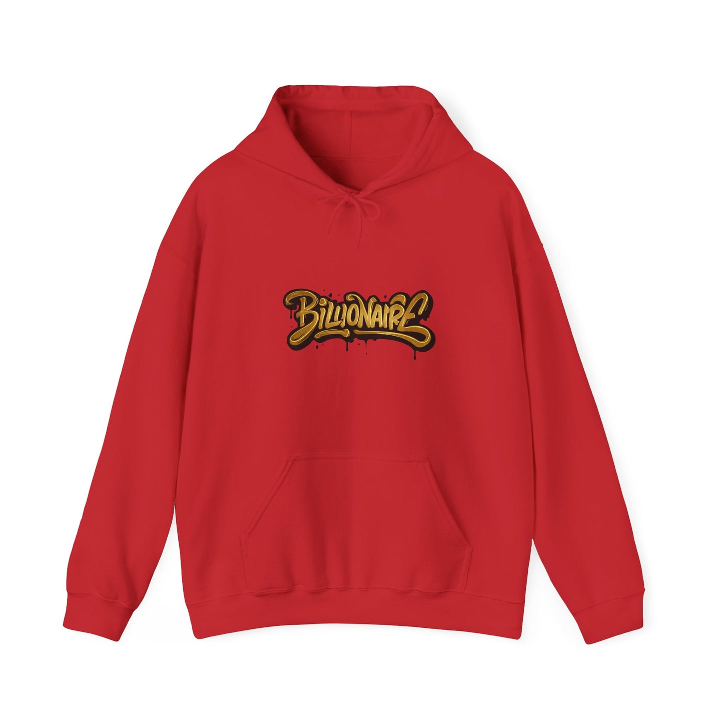 Billionaire Graffiti Hoodie - Urban Art Sweatshirt, Streetwear Fashion, Trendy Casual Wear.