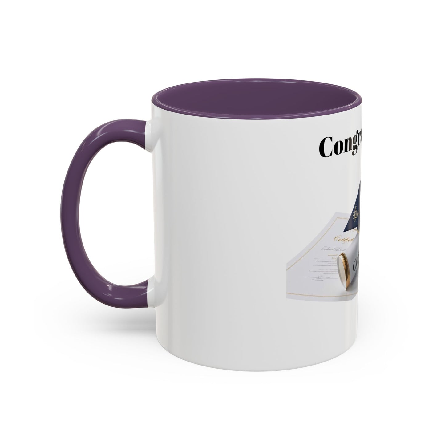 Accent Coffee Mug – Sip Bold. Live Loud.