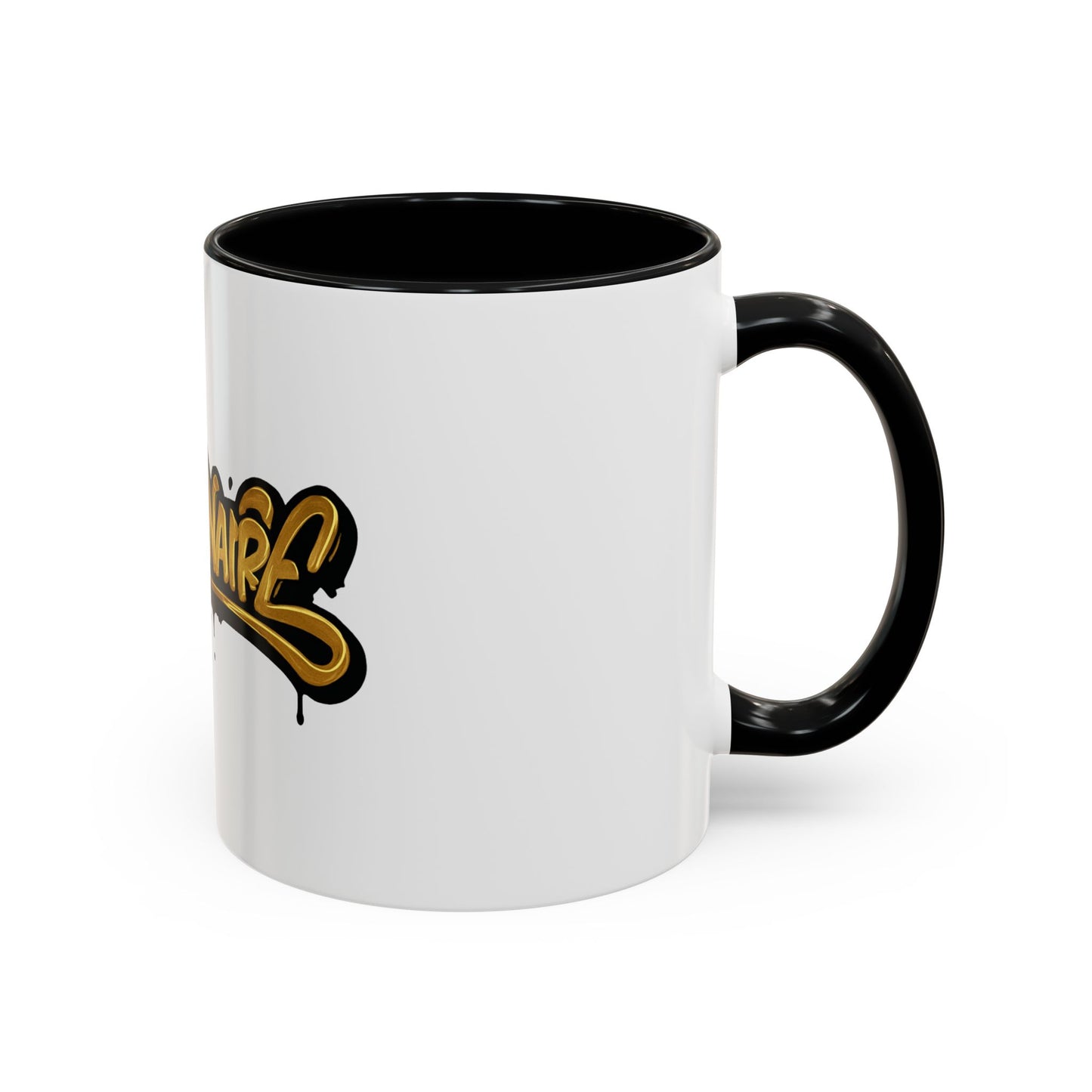 Billionaire Accent Coffee Mug, Unique Gift for Entrepreneurs, Coffee Lover Gift.