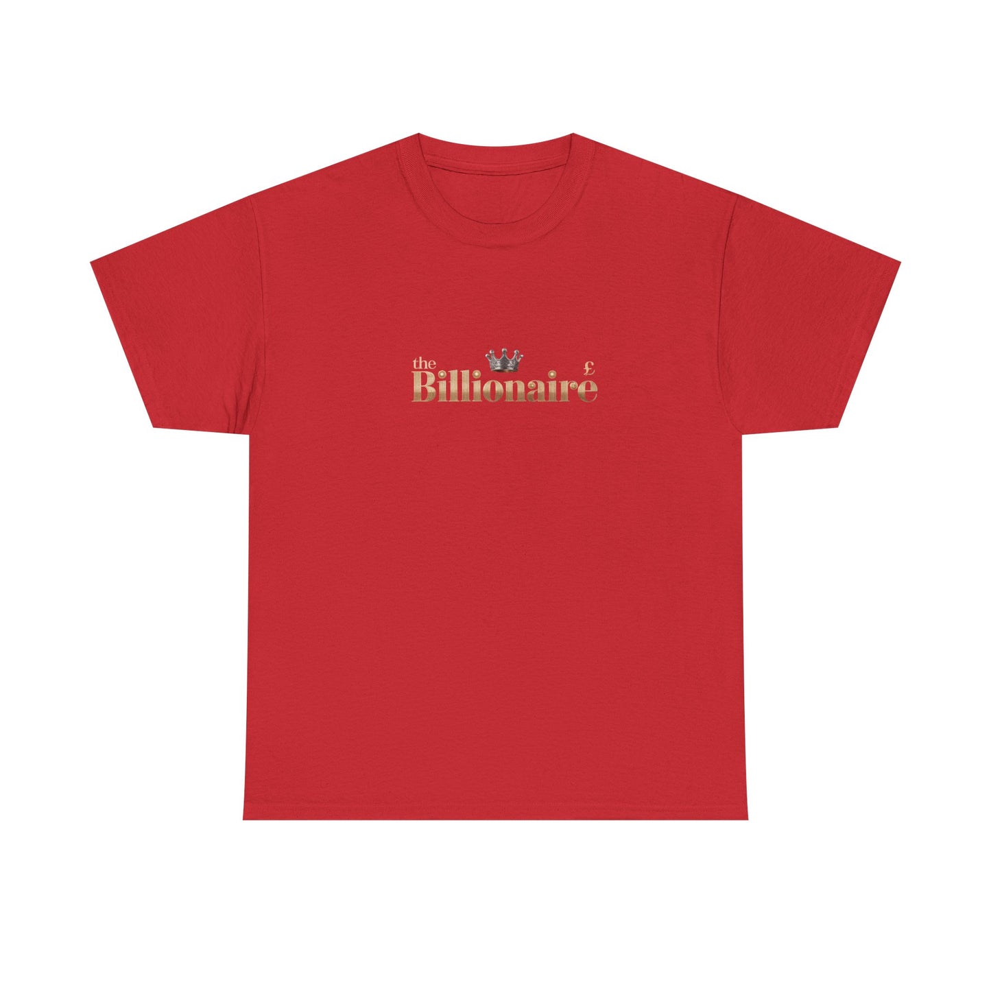 Billionaire Crown Tee | Unisex Cotton Shirt, Casual Wear, Gift for Entrepreneurs, Birthday Present, Fashion Staple