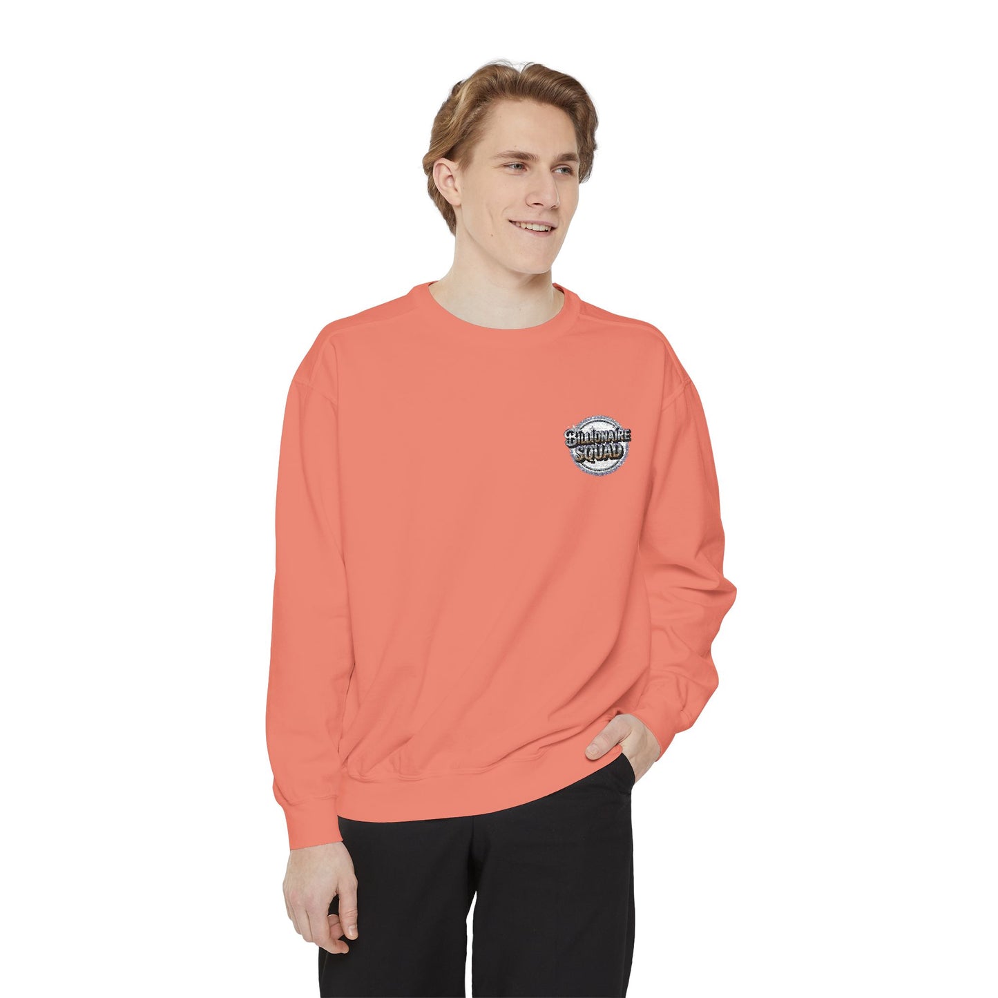 Unisex Garment-Dyed Crewneck Sweatshirt – Cozy, Relaxed Fit