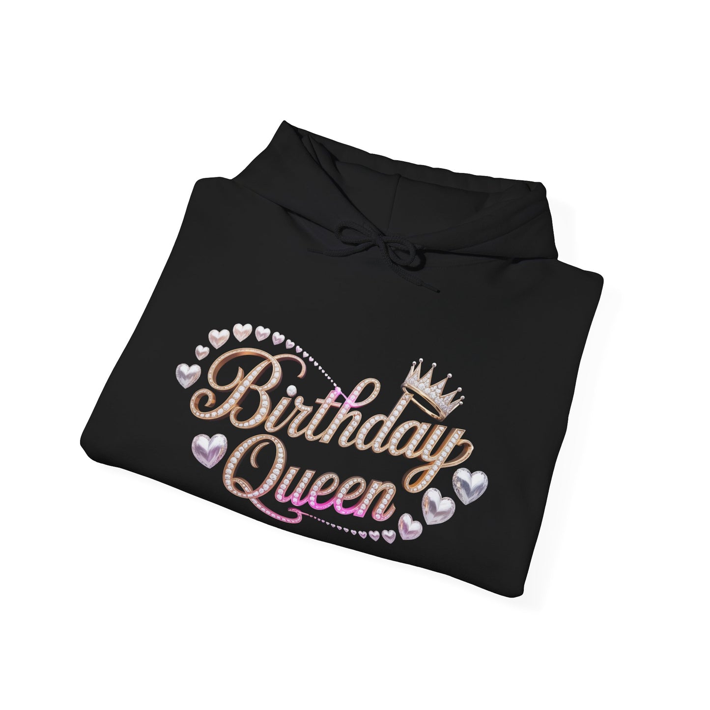 Birthday Queen Hoodie – Perfect for Birthdays, Celebration, Gift for Her, Fun & Cozy Fashion