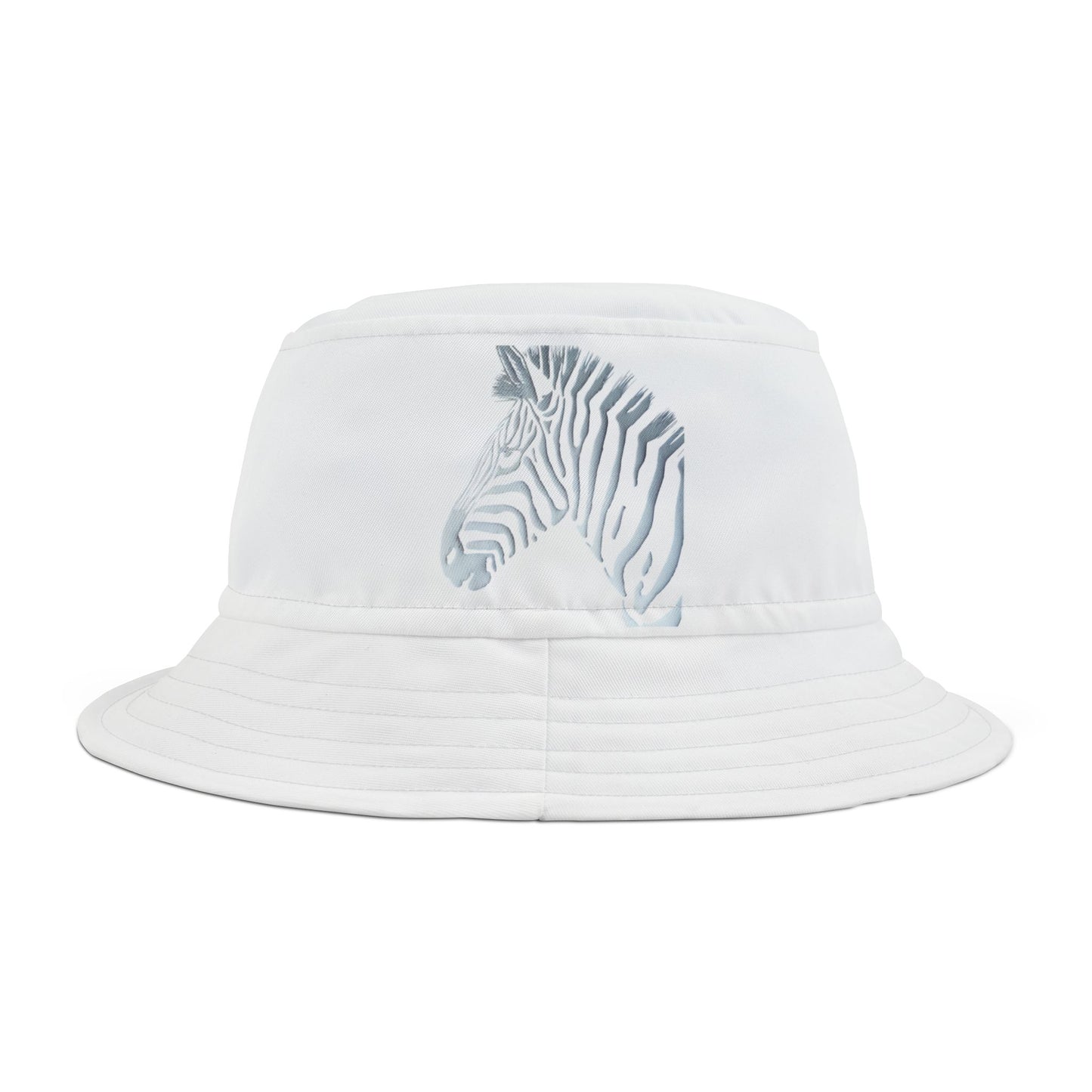 Zebra Print Bucket Hat, Stylish Sun Protection Hat, Unisex Summer Hat, Trendy Outdoor Hat, Perfect Gift for Animal Lovers