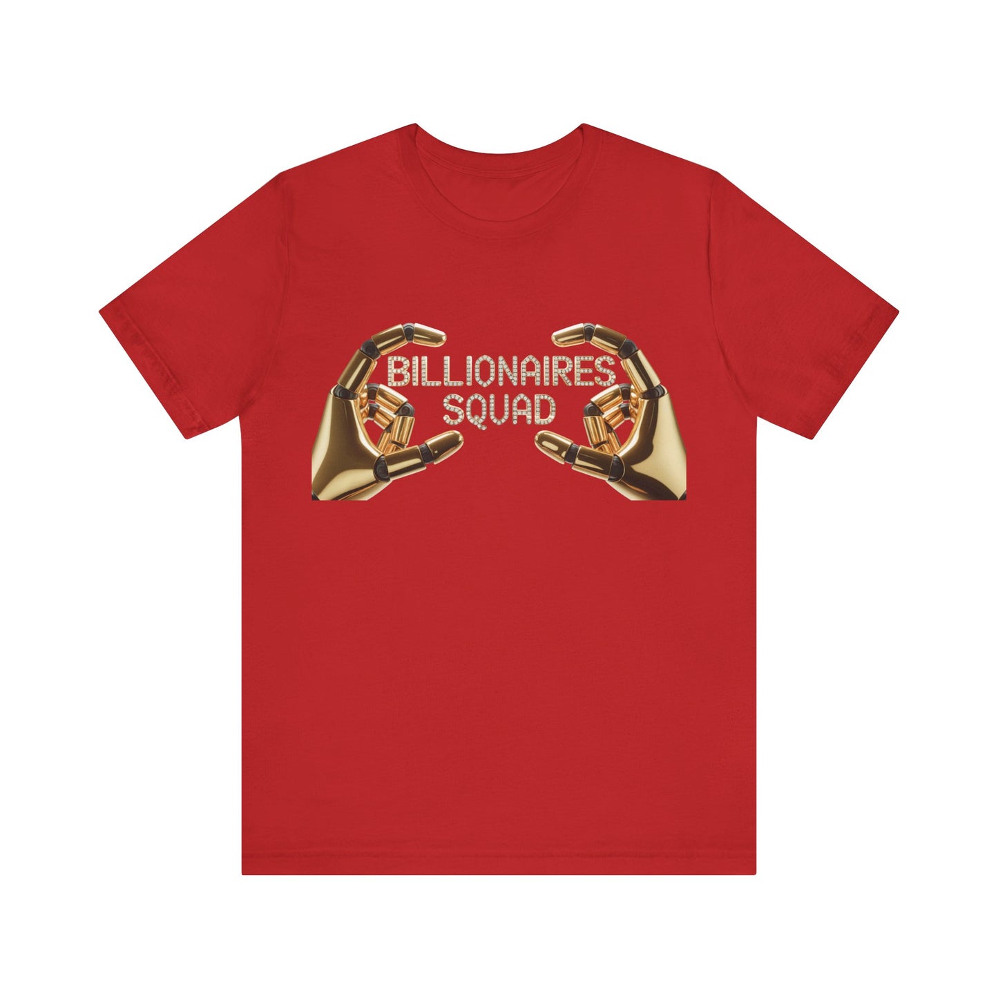 Billionaires Squad Graphic Tee, Unisex Jersey T-Shirt, Casual Wear, Gift for Entrepreneurs, Trendy Streetwear
