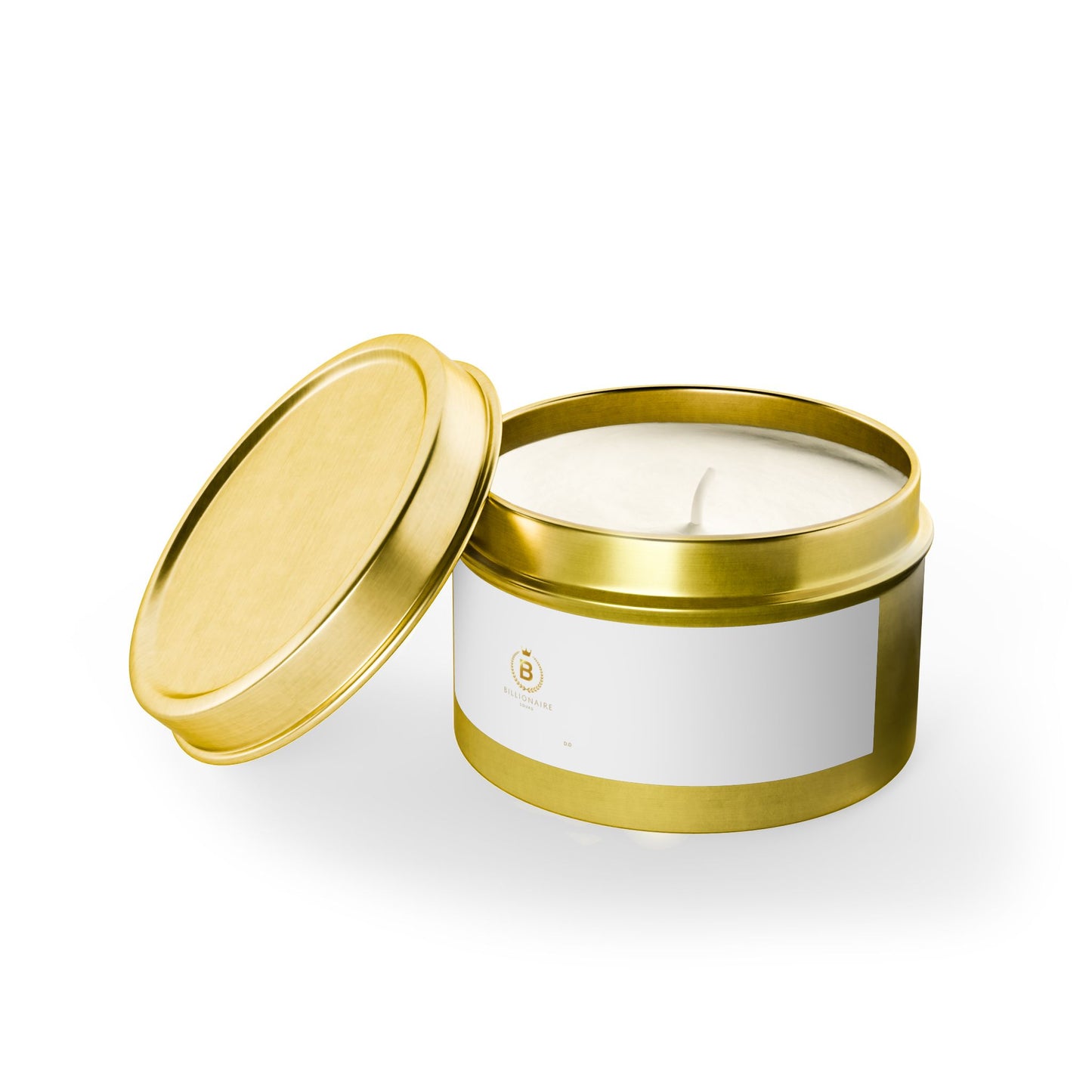 Custom Aromatherapy Tin Candles – Hand-Poured Coconut Soy Wax