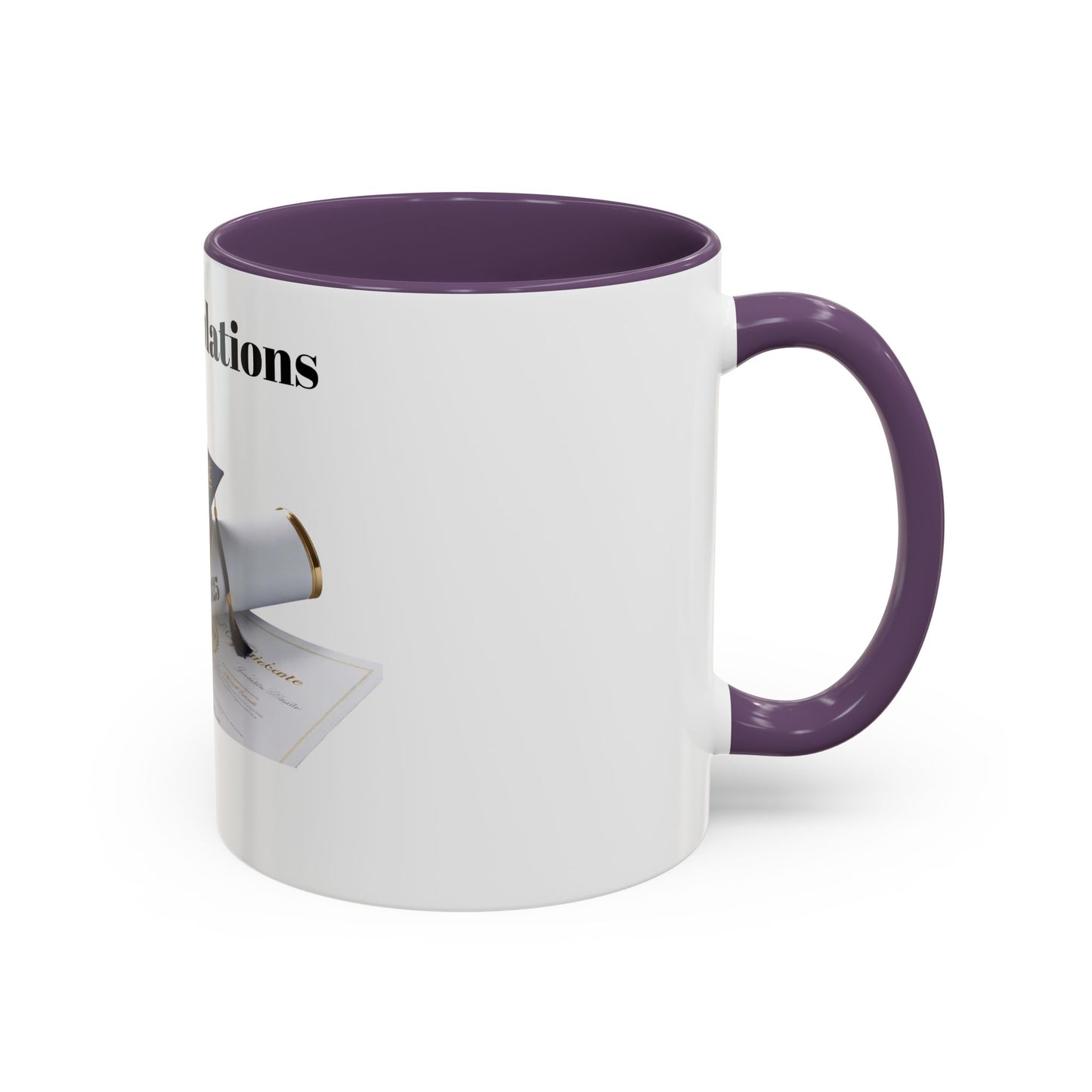 Accent Coffee Mug – Sip Bold. Live Loud.