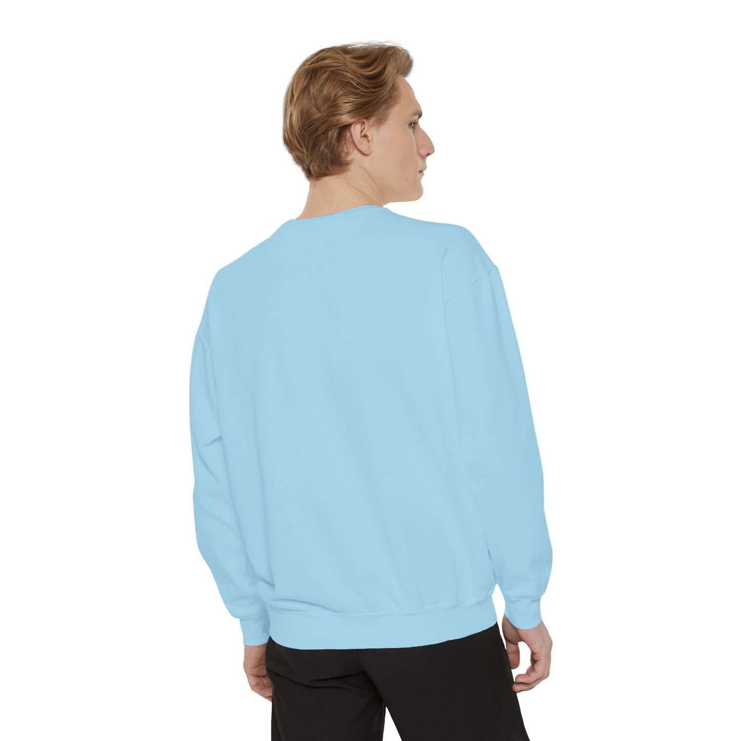 Unisex Garment-Dyed Crewneck Sweatshirt – Cozy, Relaxed Fit