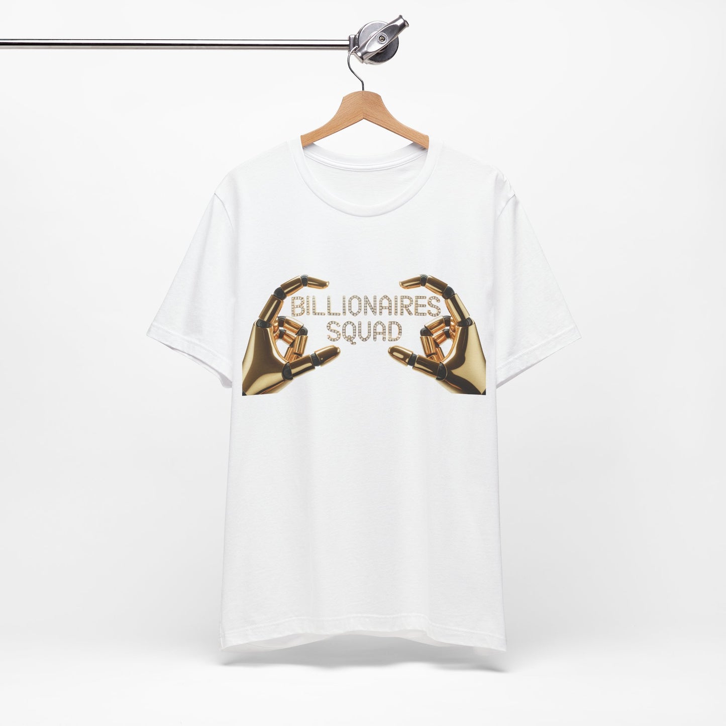 Billionaires Squad Graphic Tee, Unisex Jersey T-Shirt, Casual Wear, Gift for Entrepreneurs, Trendy Streetwear