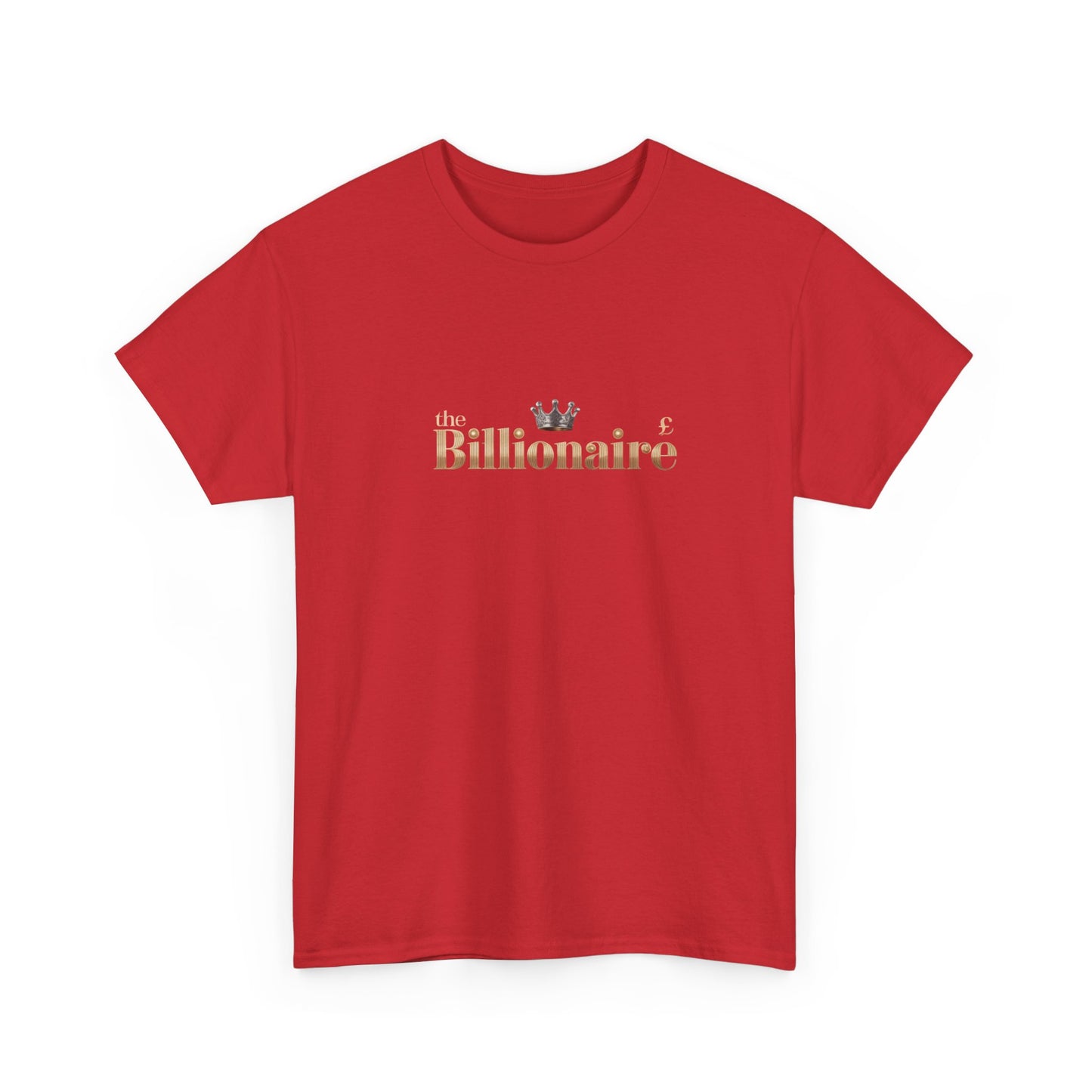 Billionaire Crown Tee | Unisex Cotton Shirt, Casual Wear, Gift for Entrepreneurs, Birthday Present, Fashion Staple