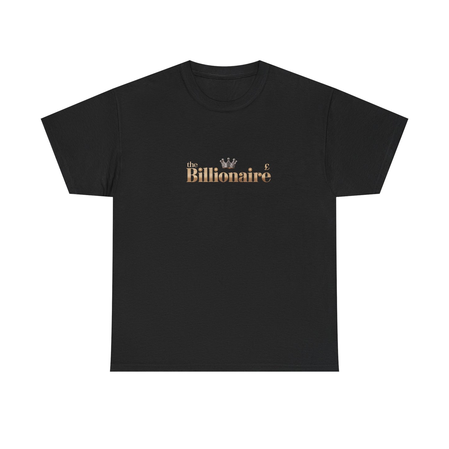 Billionaire Crown Tee | Unisex Cotton Shirt, Casual Wear, Gift for Entrepreneurs, Birthday Present, Fashion Staple