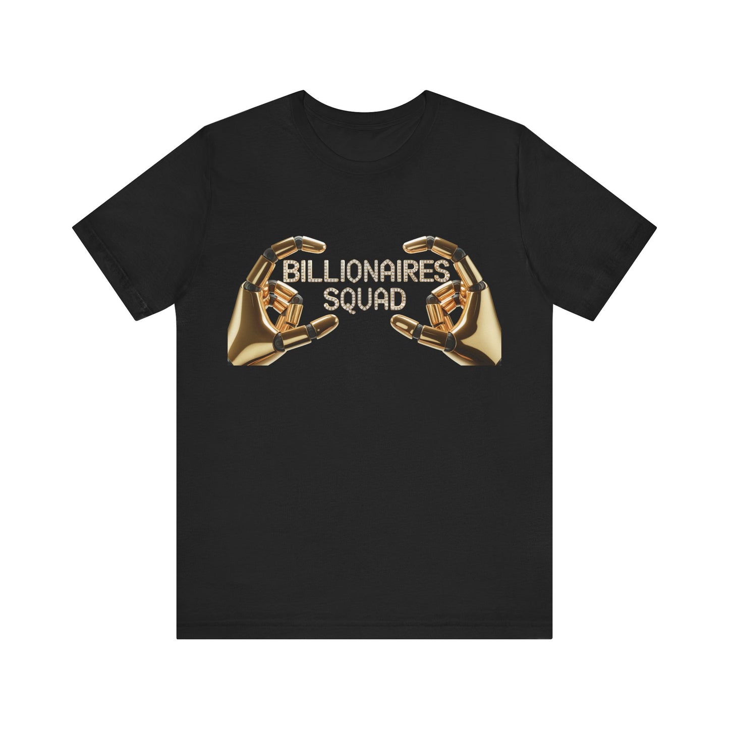 Billionaires Squad Graphic Tee, Unisex Jersey T-Shirt, Casual Wear, Gift for Entrepreneurs, Trendy Streetwear