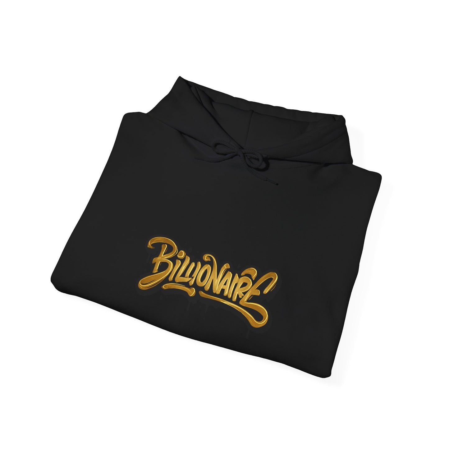 Billionaire Graffiti Hoodie - Urban Art Sweatshirt, Streetwear Fashion, Trendy Casual Wear.