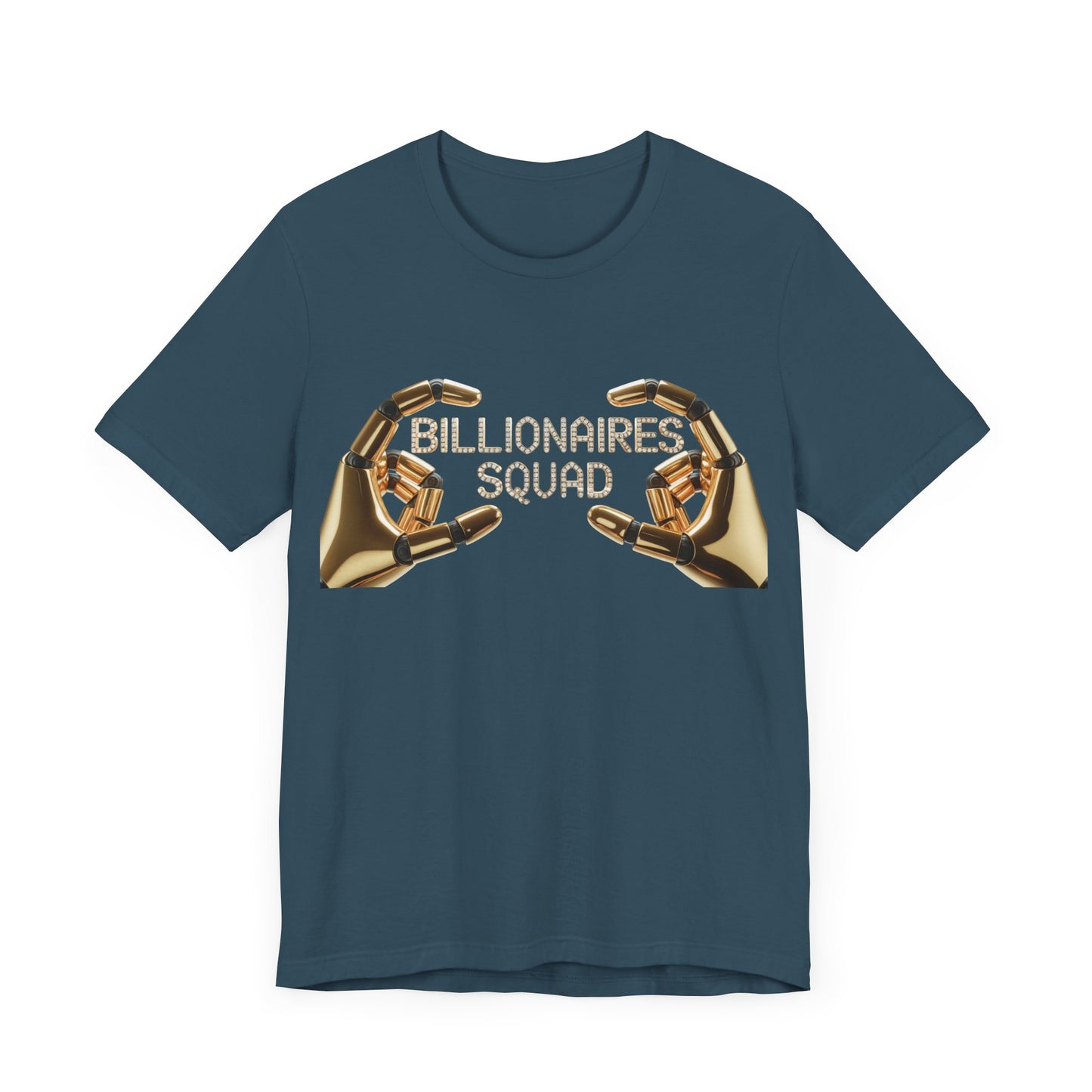 Billionaires Squad Graphic Tee, Unisex Jersey T-Shirt, Casual Wear, Gift for Entrepreneurs, Trendy Streetwear