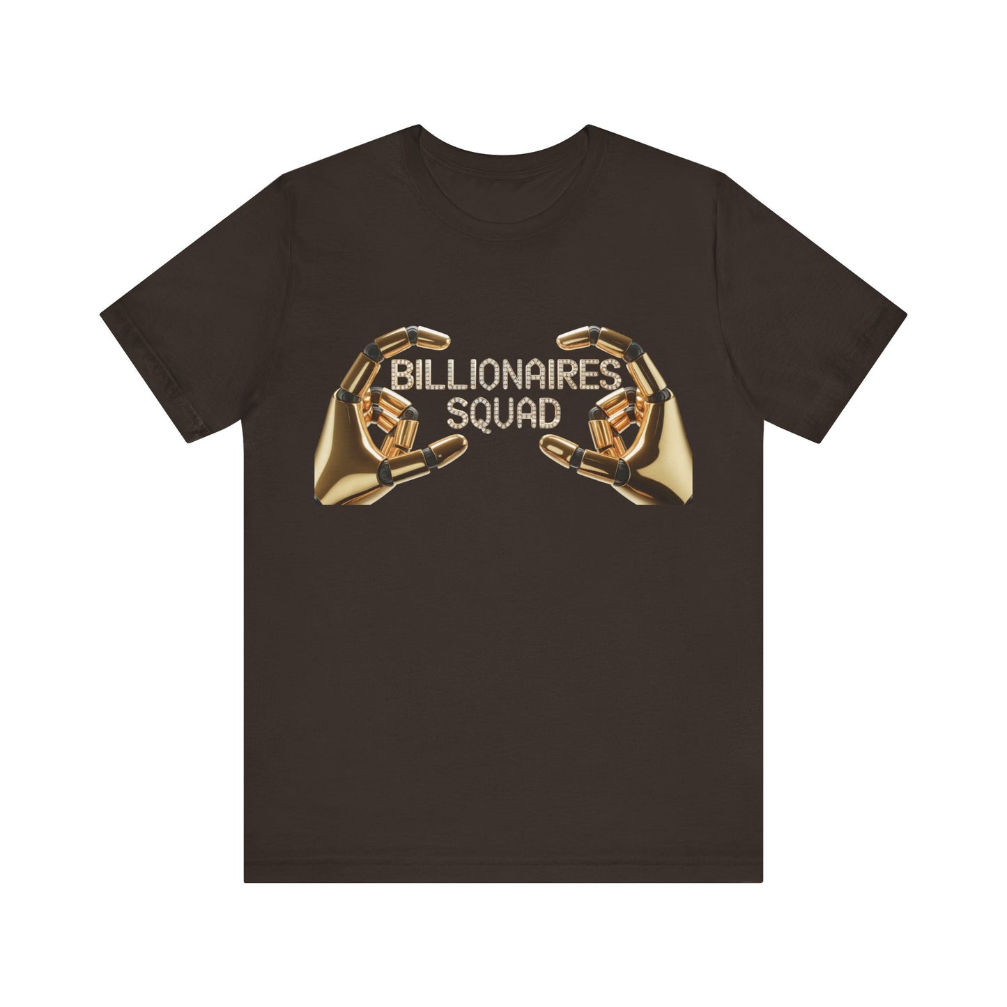 Billionaires Squad Graphic Tee, Unisex Jersey T-Shirt, Casual Wear, Gift for Entrepreneurs, Trendy Streetwear