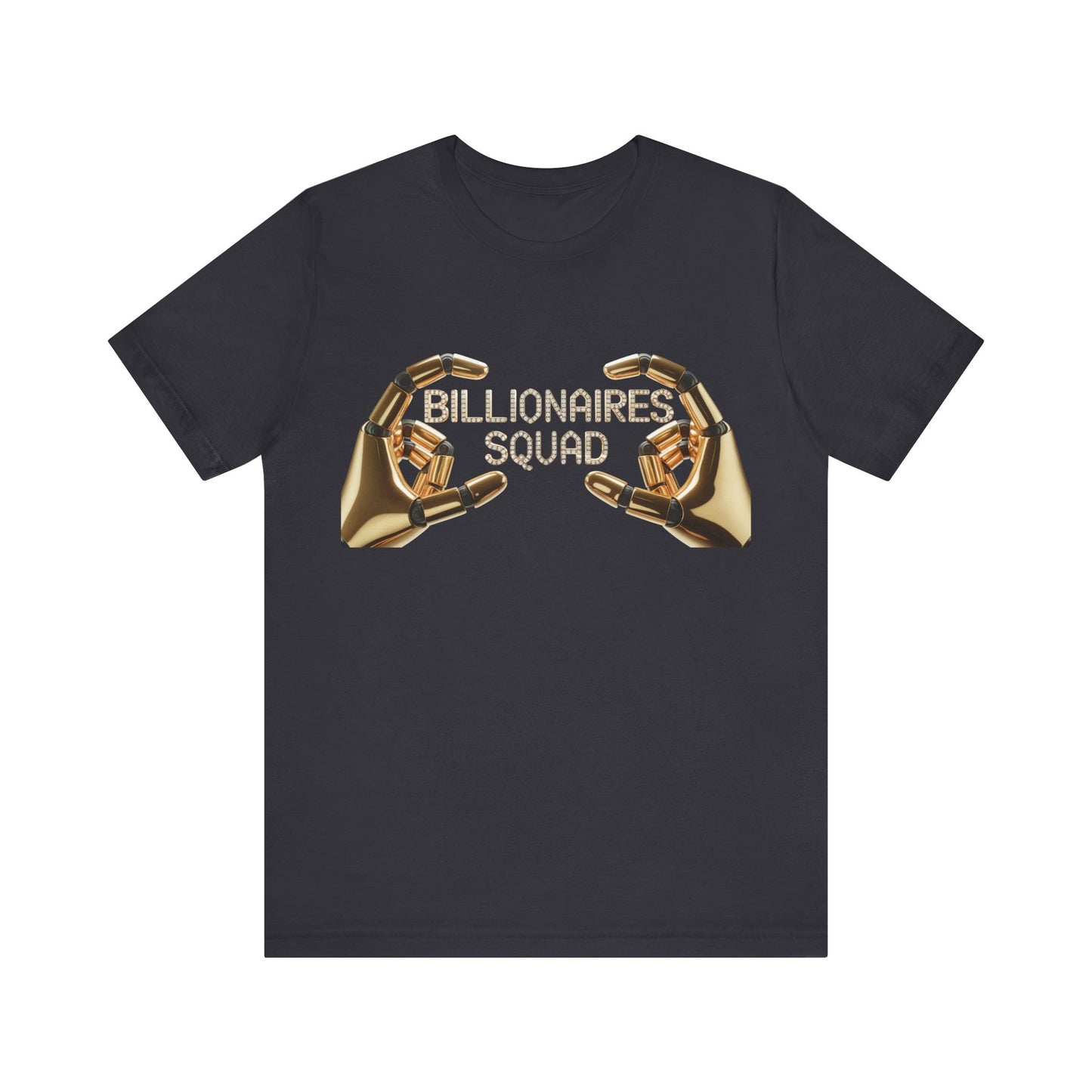 Billionaires Squad Graphic Tee, Unisex Jersey T-Shirt, Casual Wear, Gift for Entrepreneurs, Trendy Streetwear