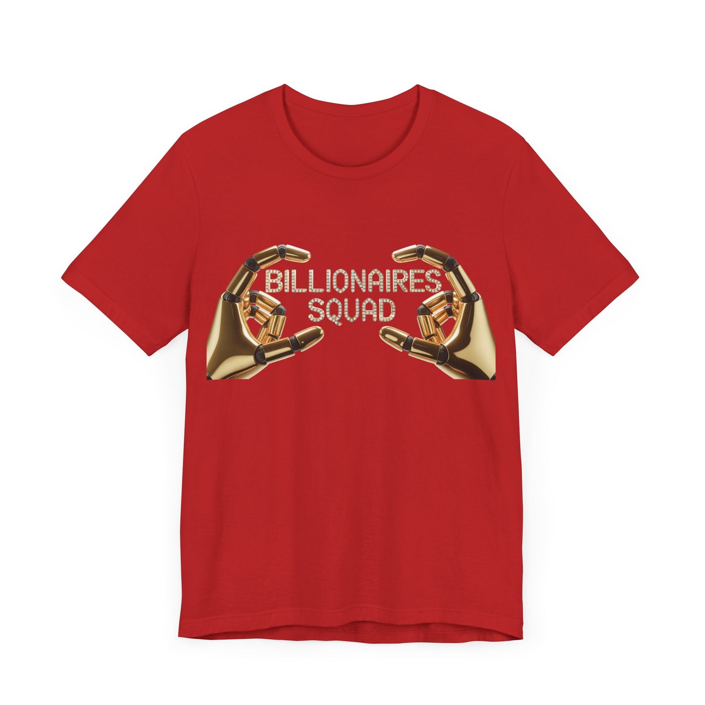 Billionaires Squad Graphic Tee, Unisex Jersey T-Shirt, Casual Wear, Gift for Entrepreneurs, Trendy Streetwear