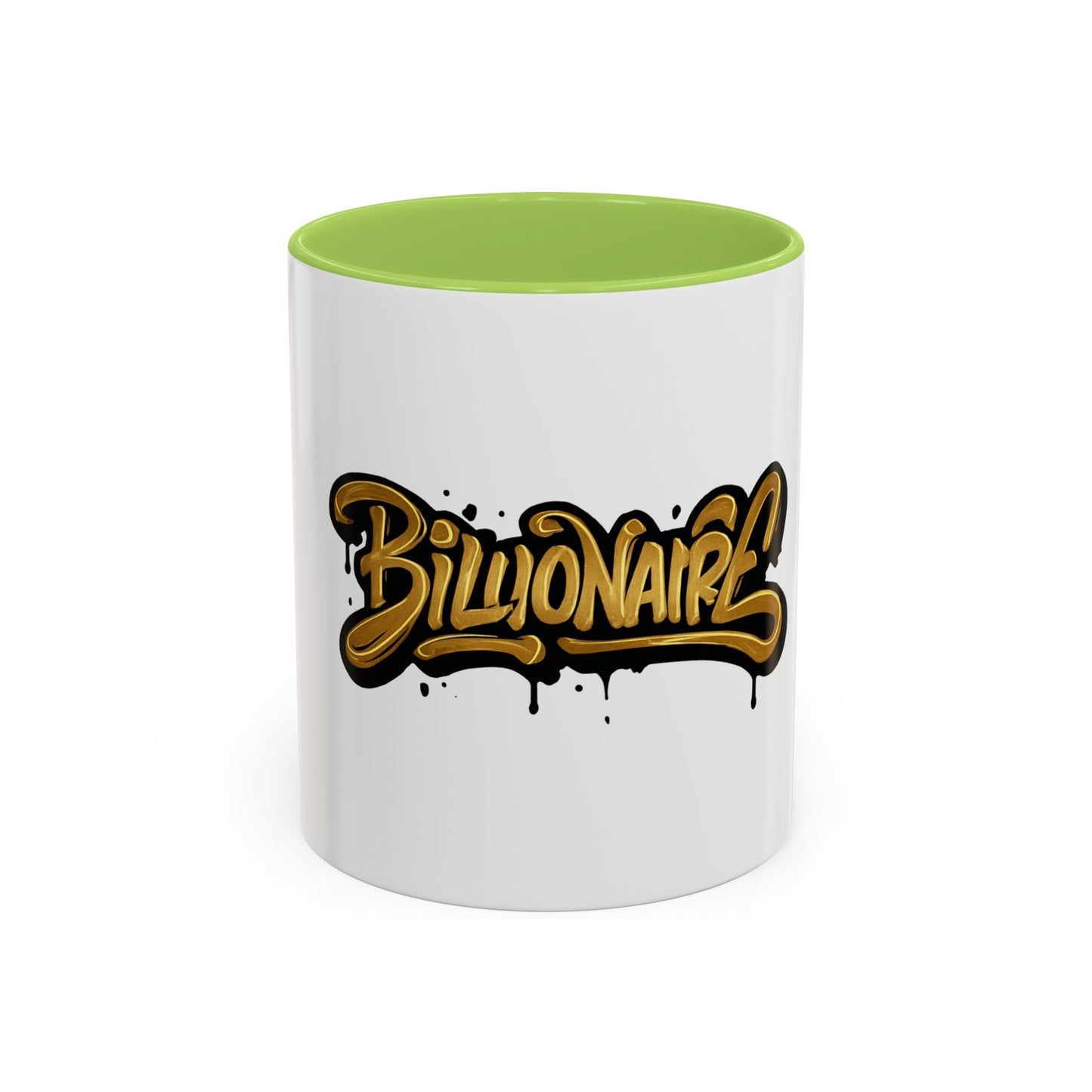 Billionaire Accent Coffee Mug, Unique Gift for Entrepreneurs, Coffee Lover Gift.