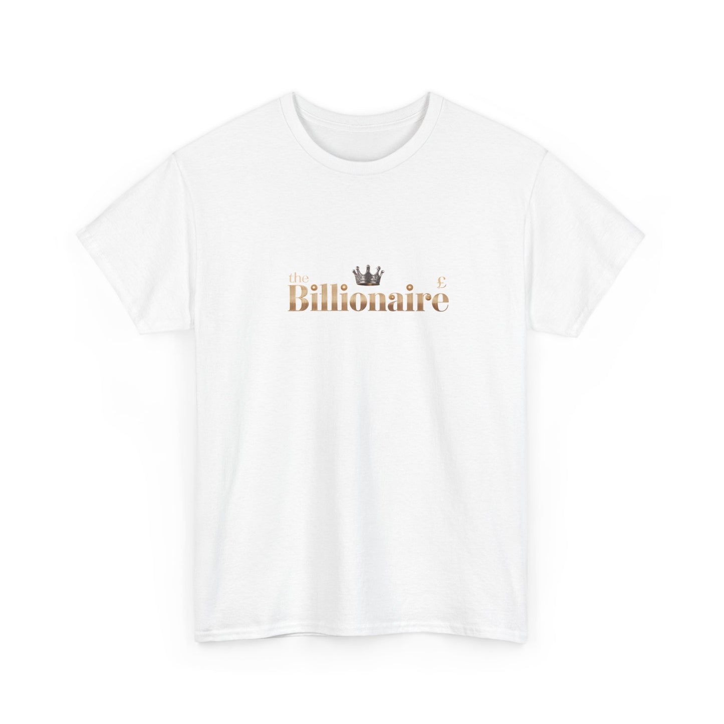 Billionaire Crown Tee | Unisex Cotton Shirt, Casual Wear, Gift for Entrepreneurs, Birthday Present, Fashion Staple