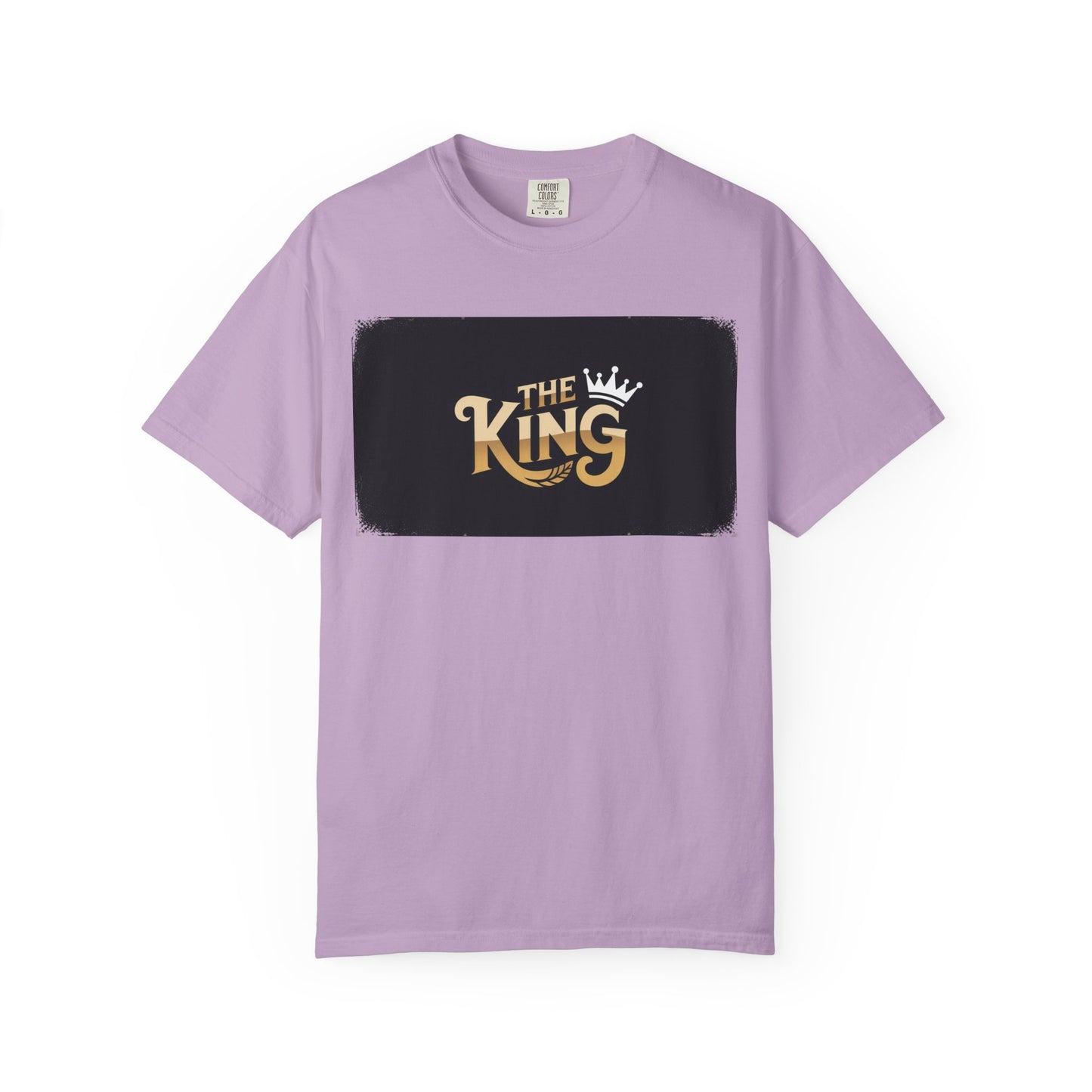 The King Garment-Dyed Unisex T-Shirt - Perfect for Father's Day, Birthdays, Casual Wear, Gifts for Him, Regal Style