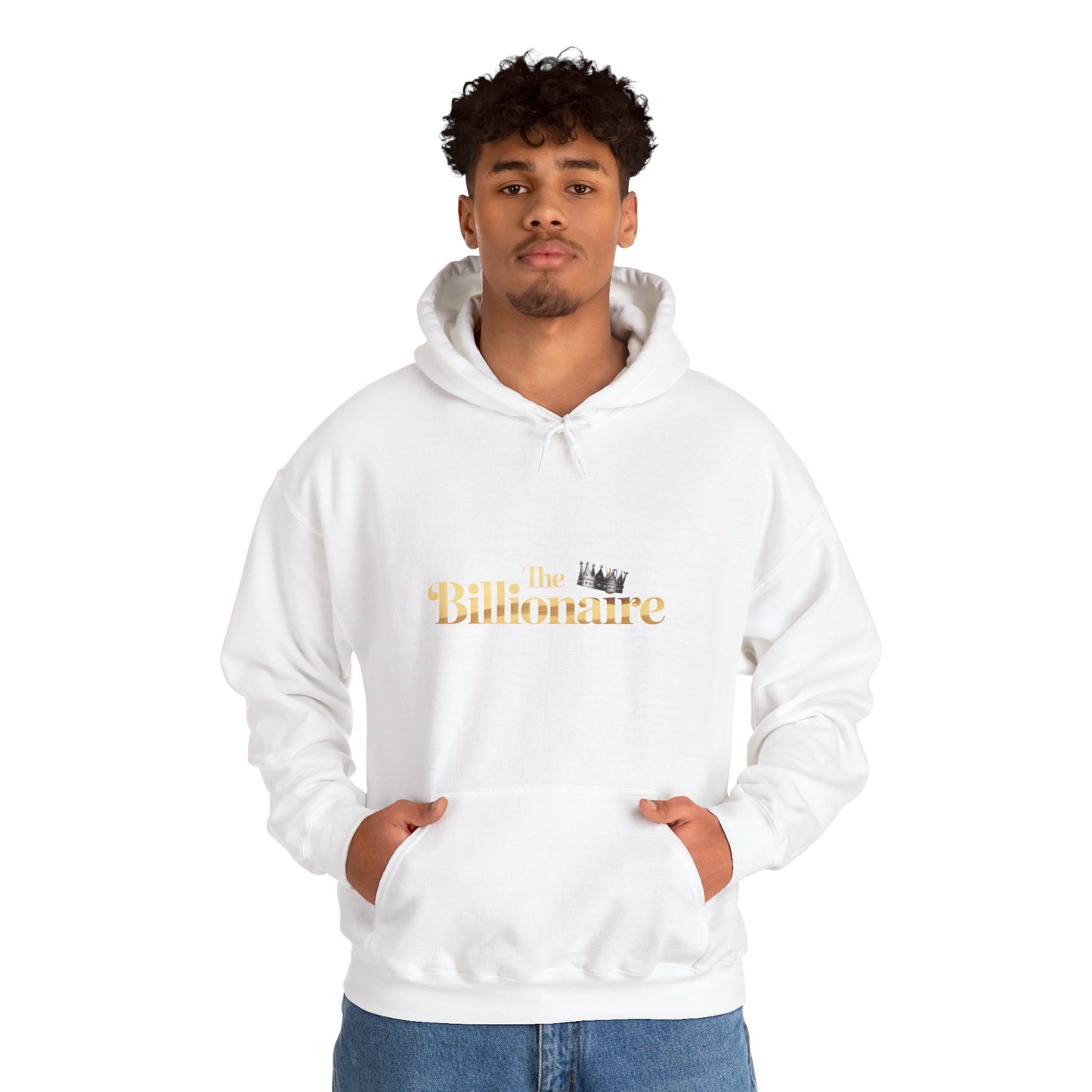 Billionaire Crown Hoodie, Unisex Sweatshirt, Cozy Layering, Perfect Gift for Entrepreneurs, Casual Wear, Birthday Gift, Trendy Fashion