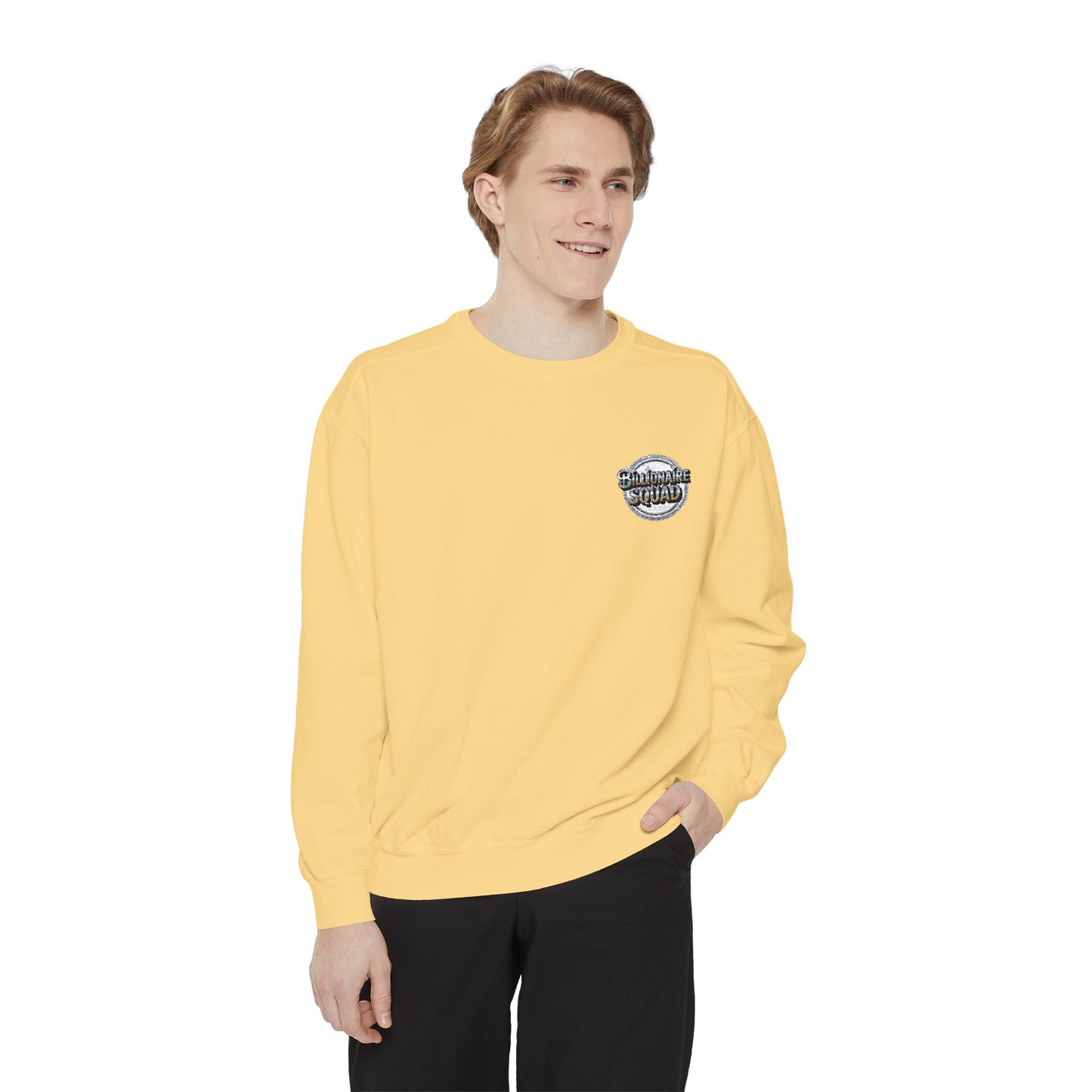 Unisex Garment-Dyed Crewneck Sweatshirt – Cozy, Relaxed Fit