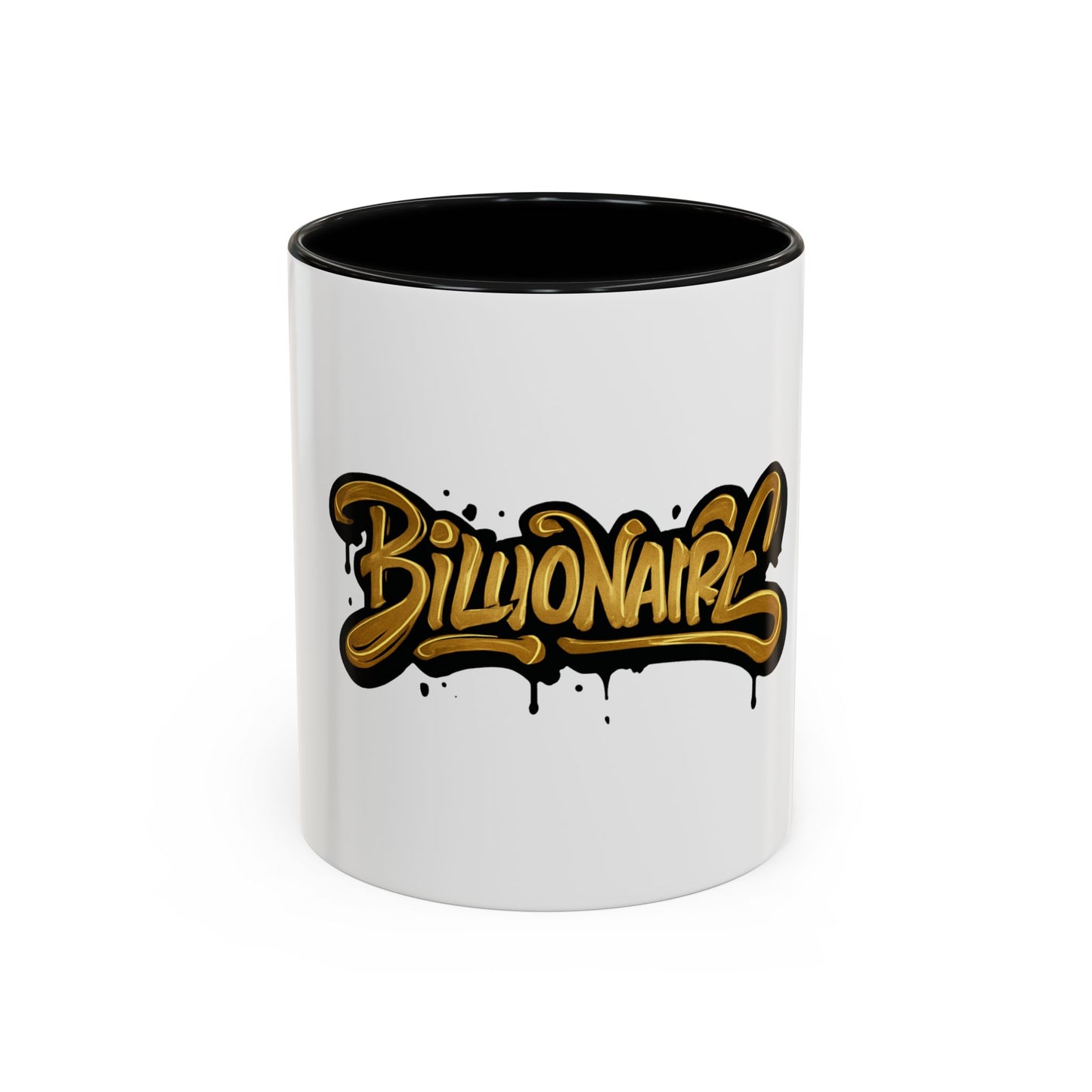 Billionaire Accent Coffee Mug, Unique Gift for Entrepreneurs, Coffee Lover Gift.