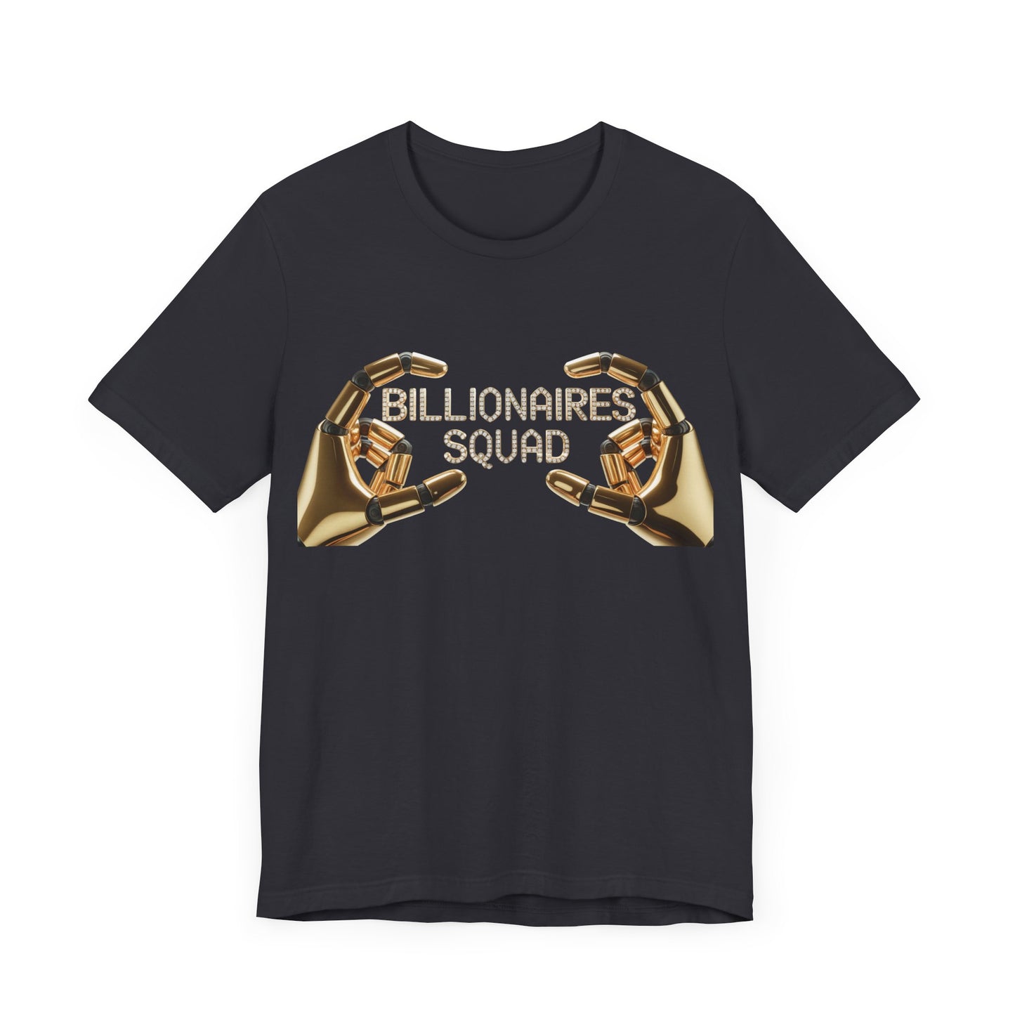 Billionaires Squad Graphic Tee, Unisex Jersey T-Shirt, Casual Wear, Gift for Entrepreneurs, Trendy Streetwear