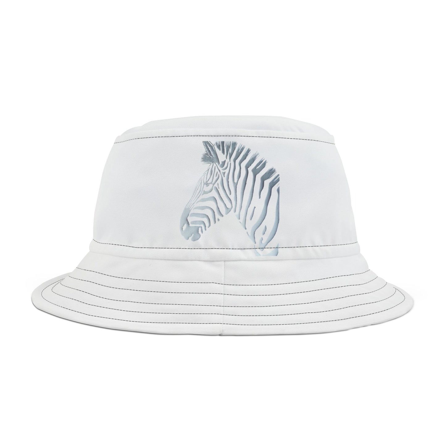 Zebra Print Bucket Hat, Stylish Sun Protection Hat, Unisex Summer Hat, Trendy Outdoor Hat, Perfect Gift for Animal Lovers