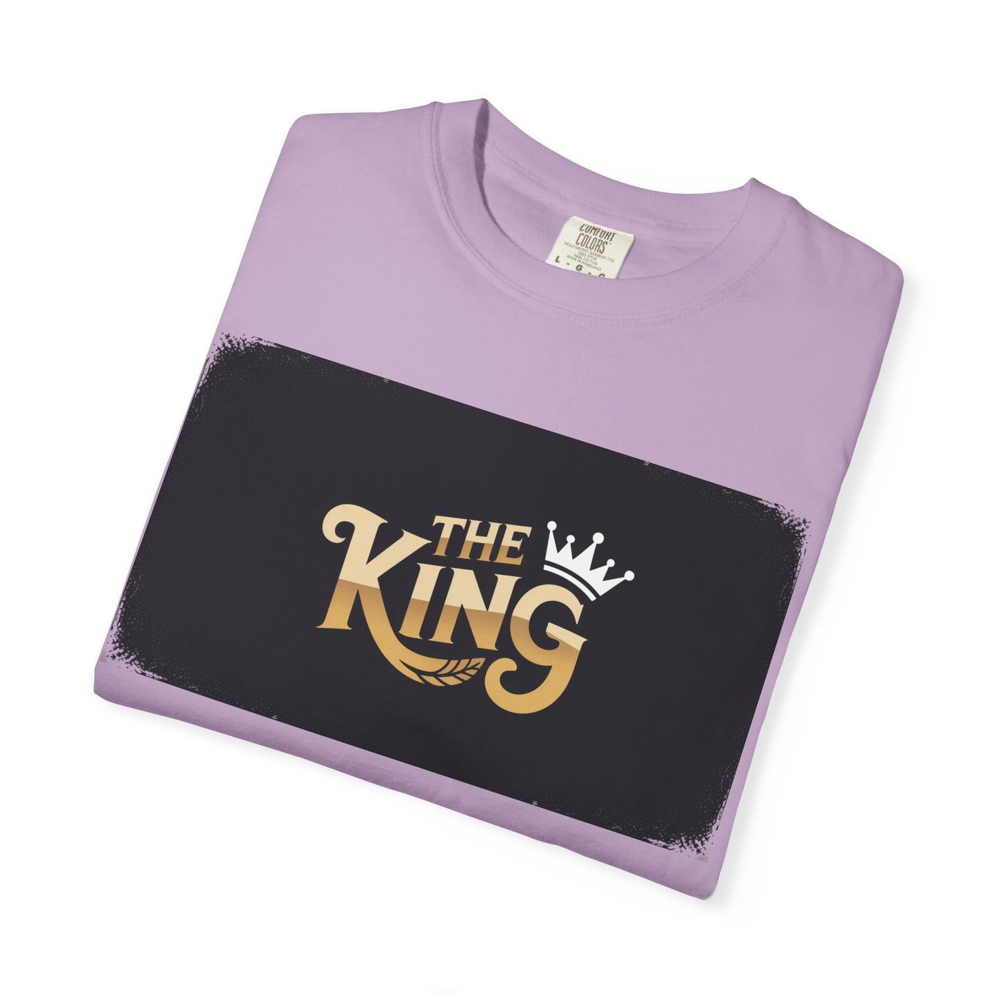 The King Garment-Dyed Unisex T-Shirt - Perfect for Father's Day, Birthdays, Casual Wear, Gifts for Him, Regal Style