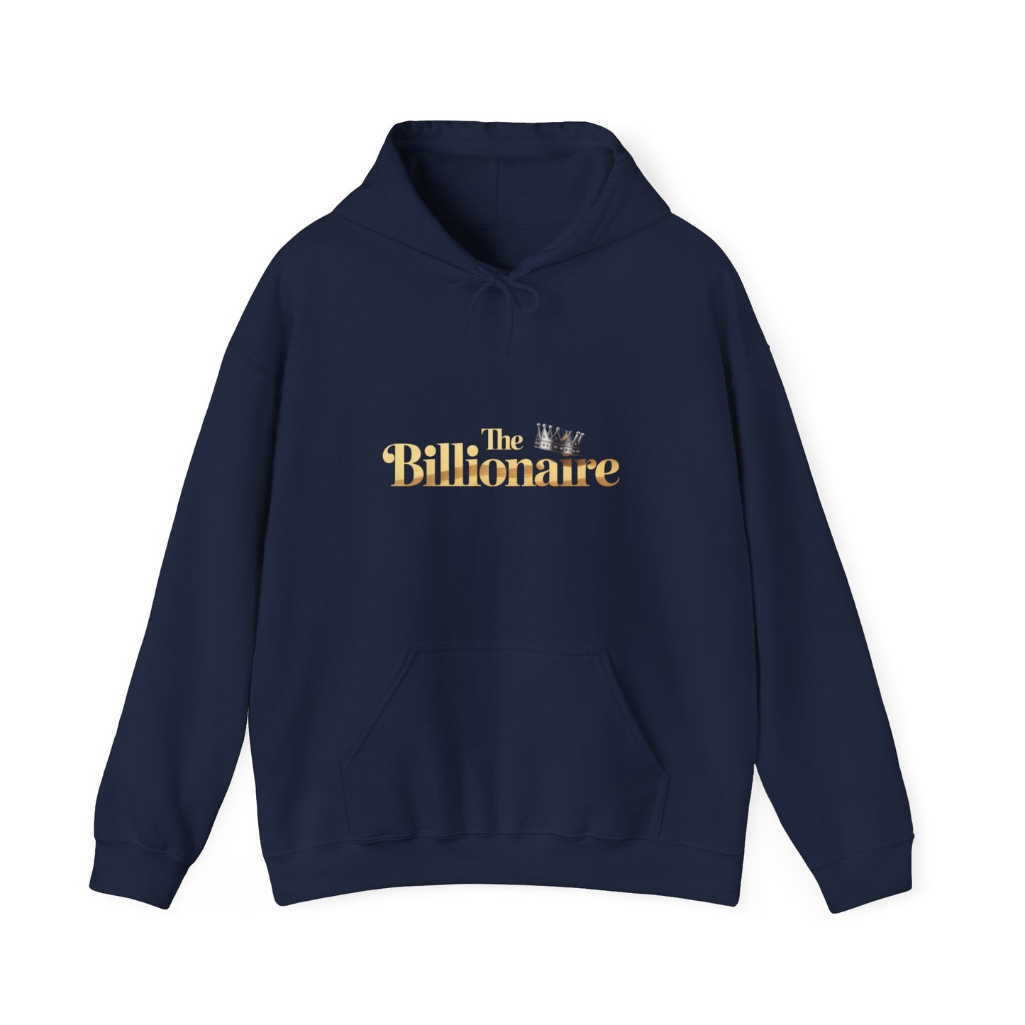 Billionaire Crown Hoodie, Unisex Sweatshirt, Cozy Layering, Perfect Gift for Entrepreneurs, Casual Wear, Birthday Gift, Trendy Fashion