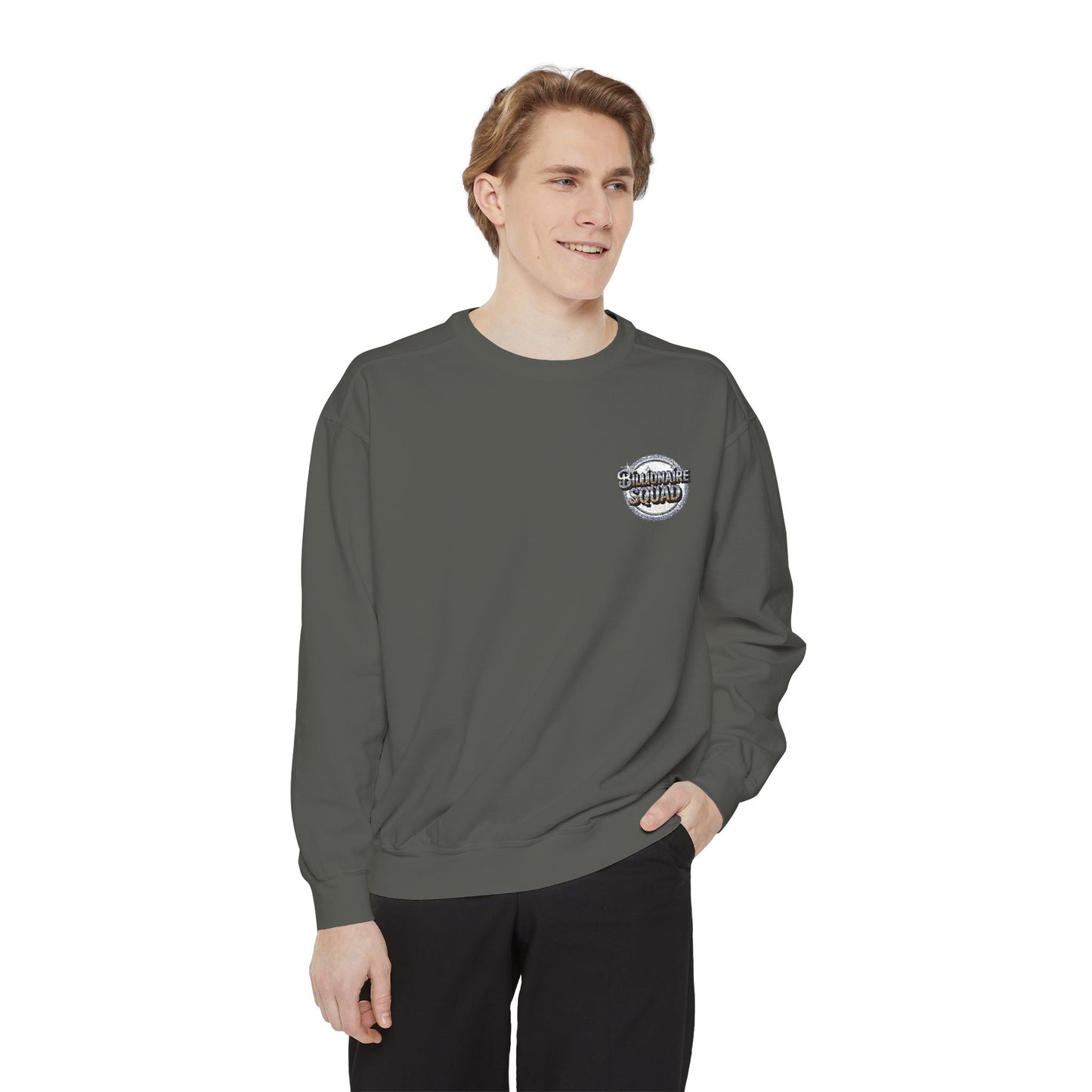 Unisex Garment-Dyed Crewneck Sweatshirt – Cozy, Relaxed Fit