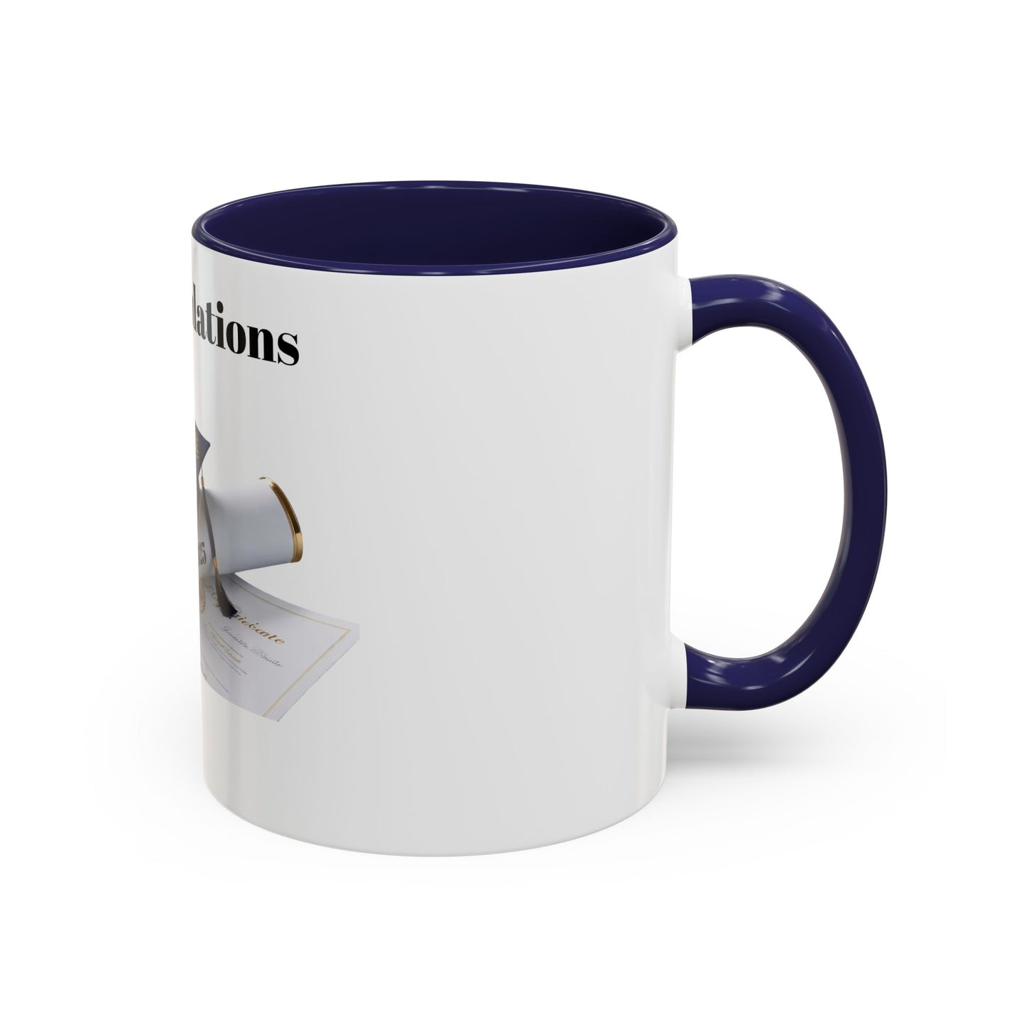 Accent Coffee Mug – Sip Bold. Live Loud.