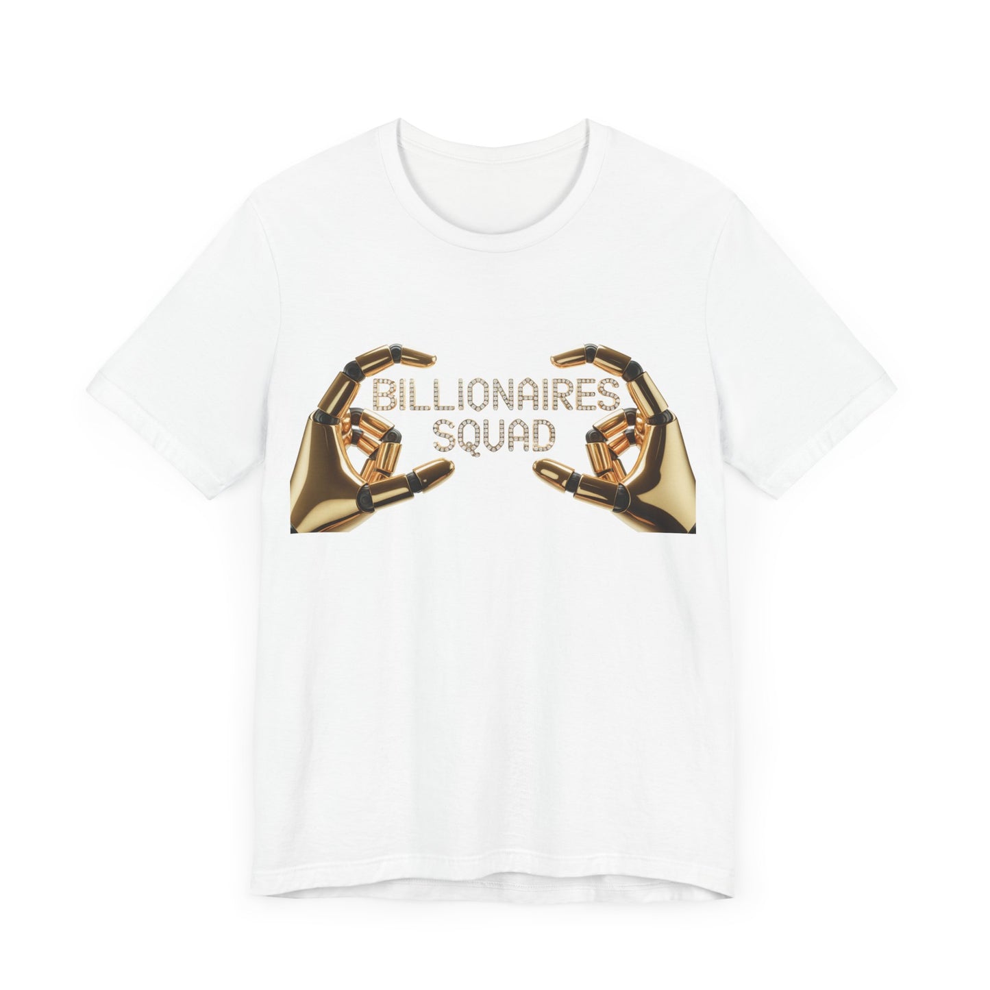 Billionaires Squad Graphic Tee, Unisex Jersey T-Shirt, Casual Wear, Gift for Entrepreneurs, Trendy Streetwear