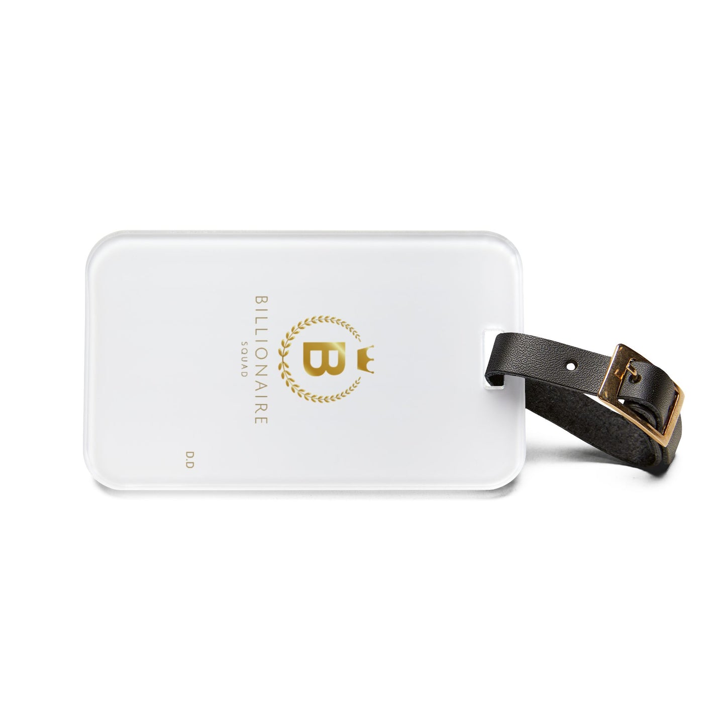 Personalised Acrylic Luggage Tag – Travel in Style & Stay Organised