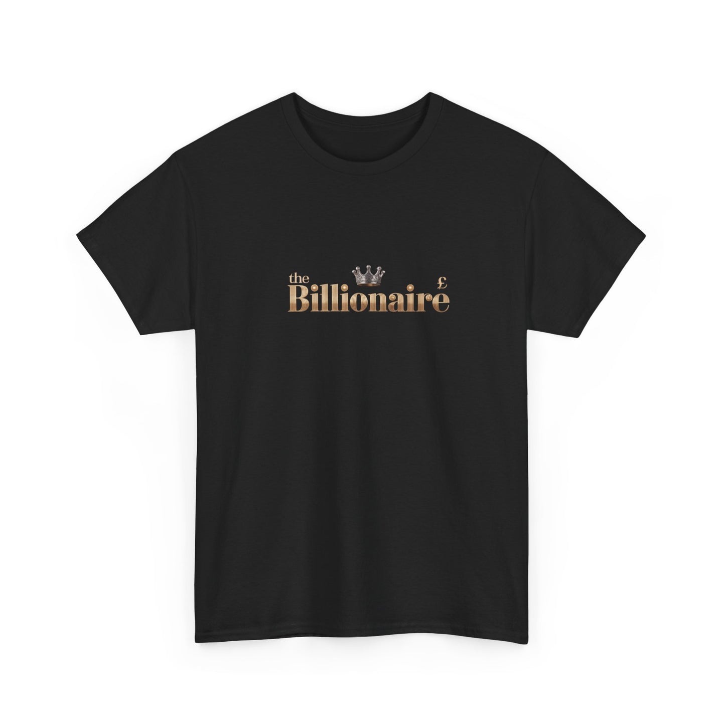Billionaire Crown Tee | Unisex Cotton Shirt, Casual Wear, Gift for Entrepreneurs, Birthday Present, Fashion Staple