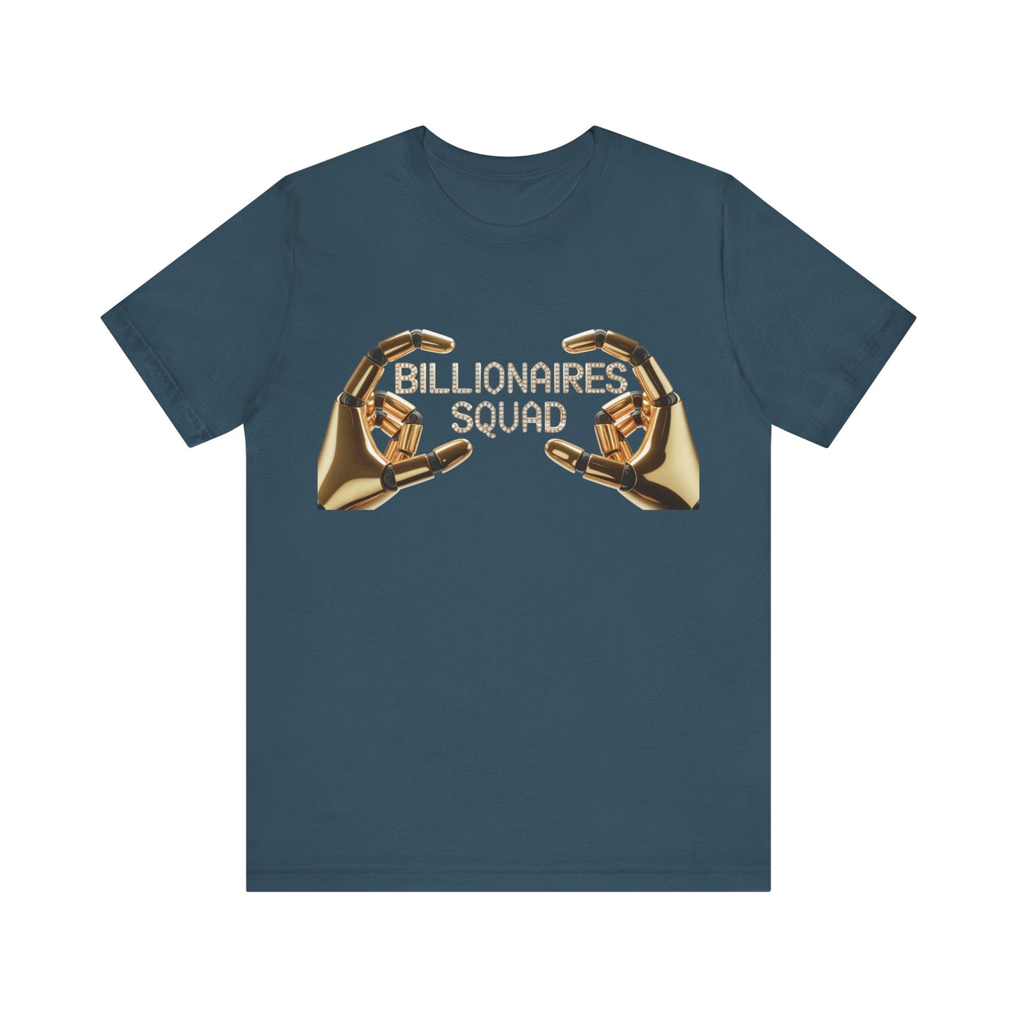 Billionaires Squad Graphic Tee, Unisex Jersey T-Shirt, Casual Wear, Gift for Entrepreneurs, Trendy Streetwear