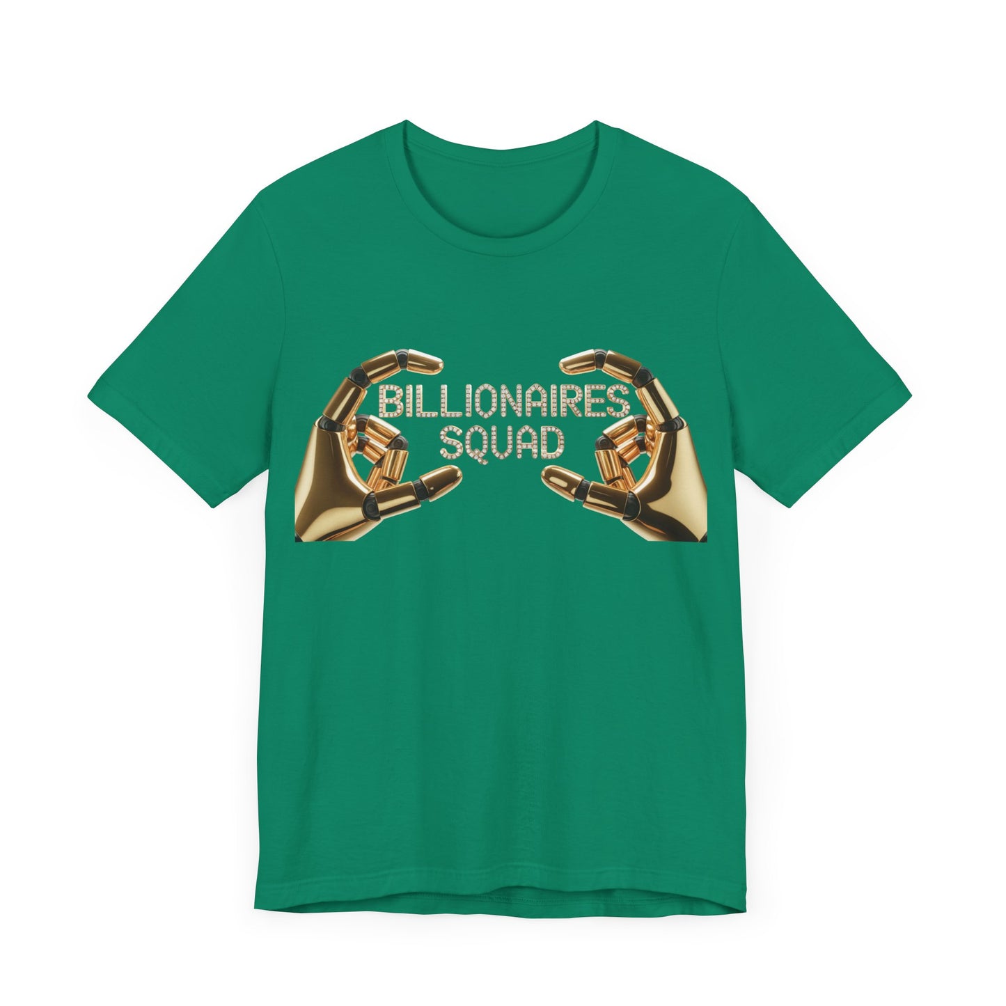 Billionaires Squad Graphic Tee, Unisex Jersey T-Shirt, Casual Wear, Gift for Entrepreneurs, Trendy Streetwear