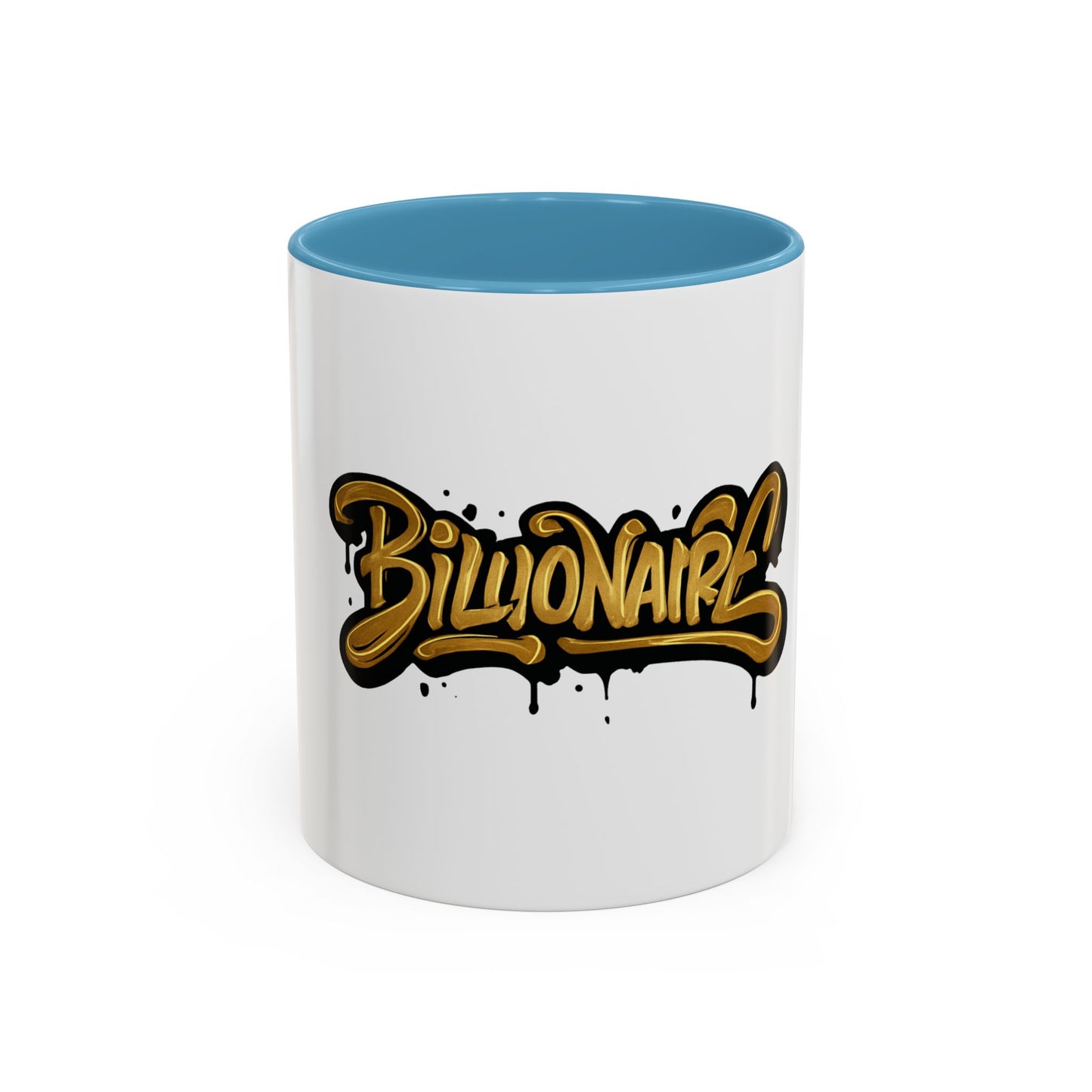Billionaire Accent Coffee Mug, Unique Gift for Entrepreneurs, Coffee Lover Gift.