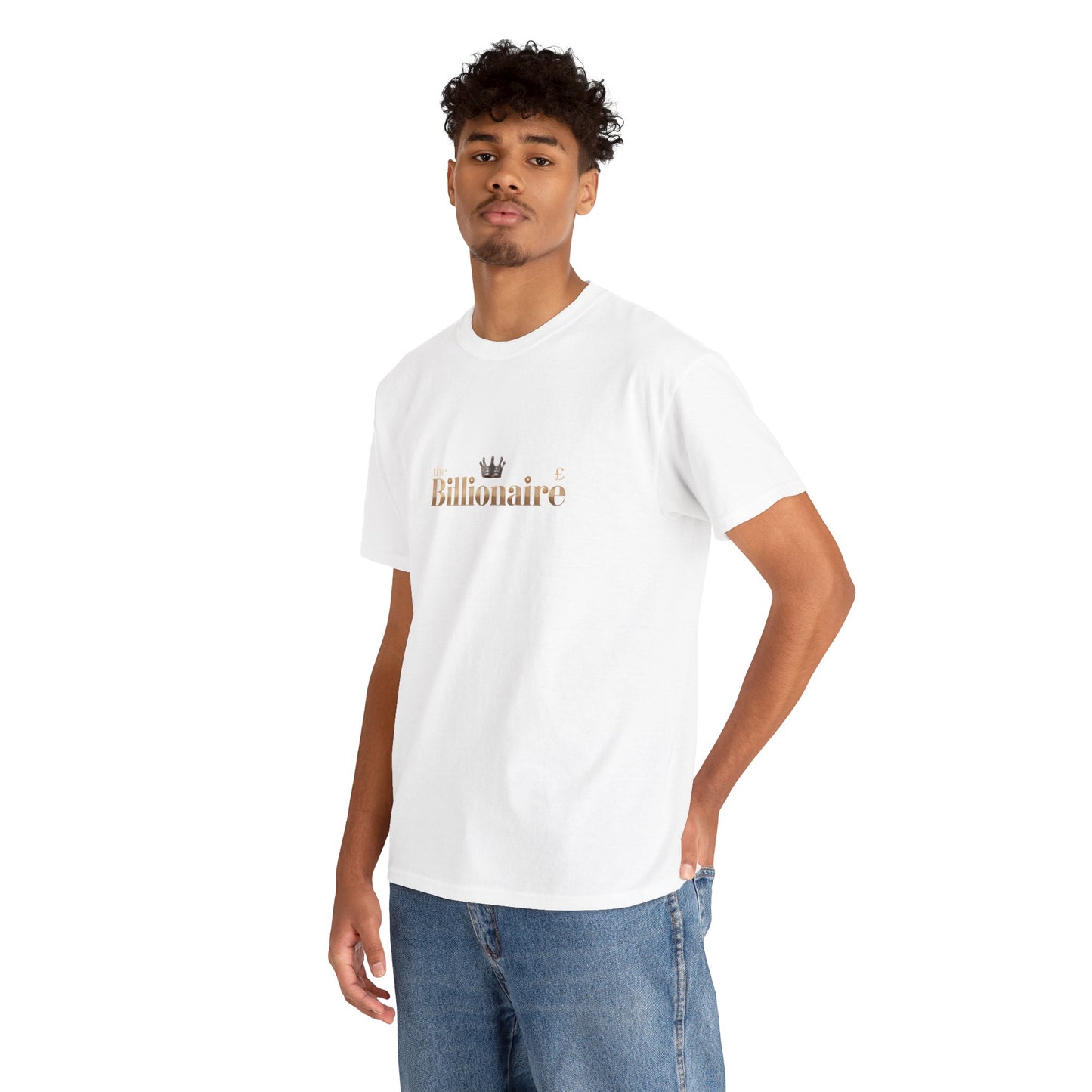 Billionaire Crown Tee | Unisex Cotton Shirt, Casual Wear, Gift for Entrepreneurs, Birthday Present, Fashion Staple