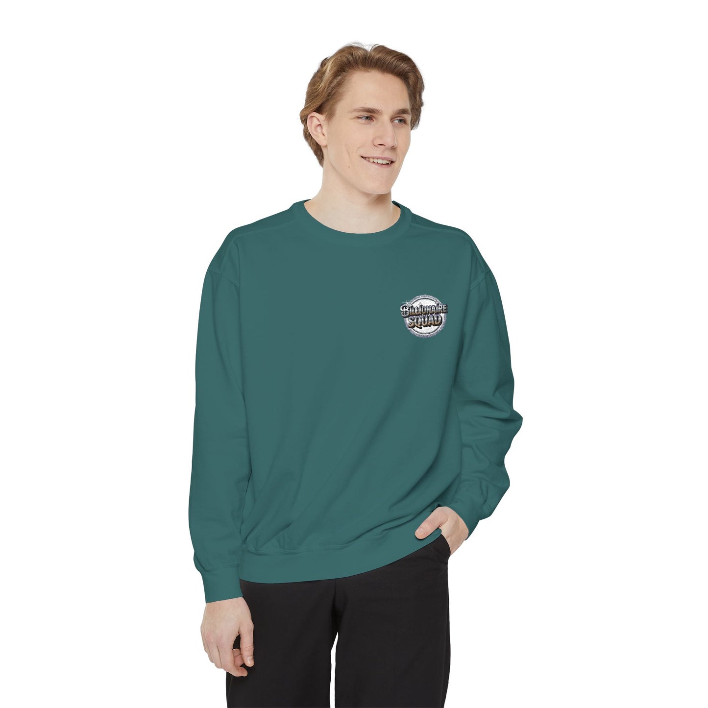 Unisex Garment-Dyed Crewneck Sweatshirt – Cozy, Relaxed Fit